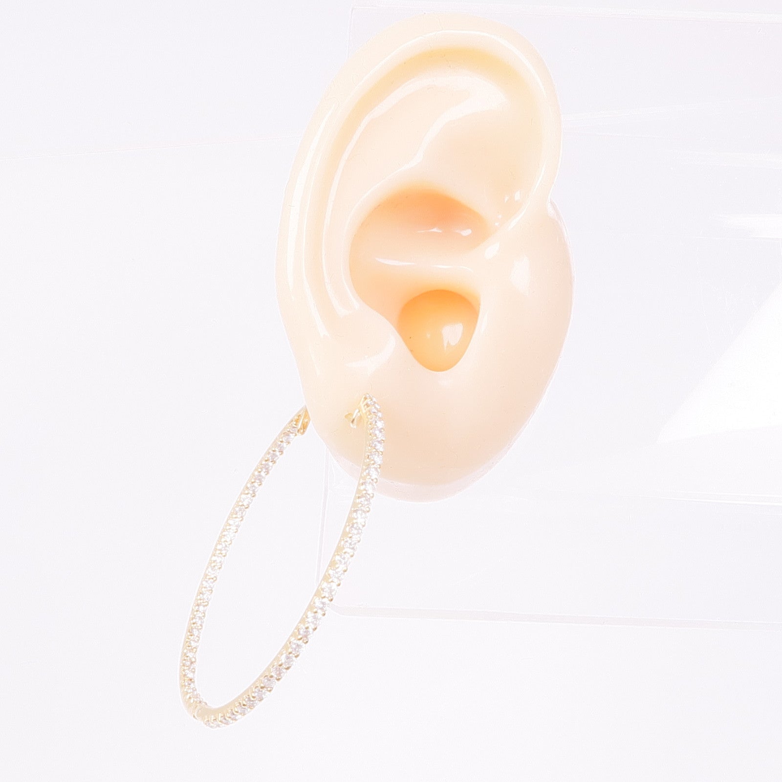 JEWELRY 18K玫瑰金Diamond Earrings 0.18ct鑽石耳環