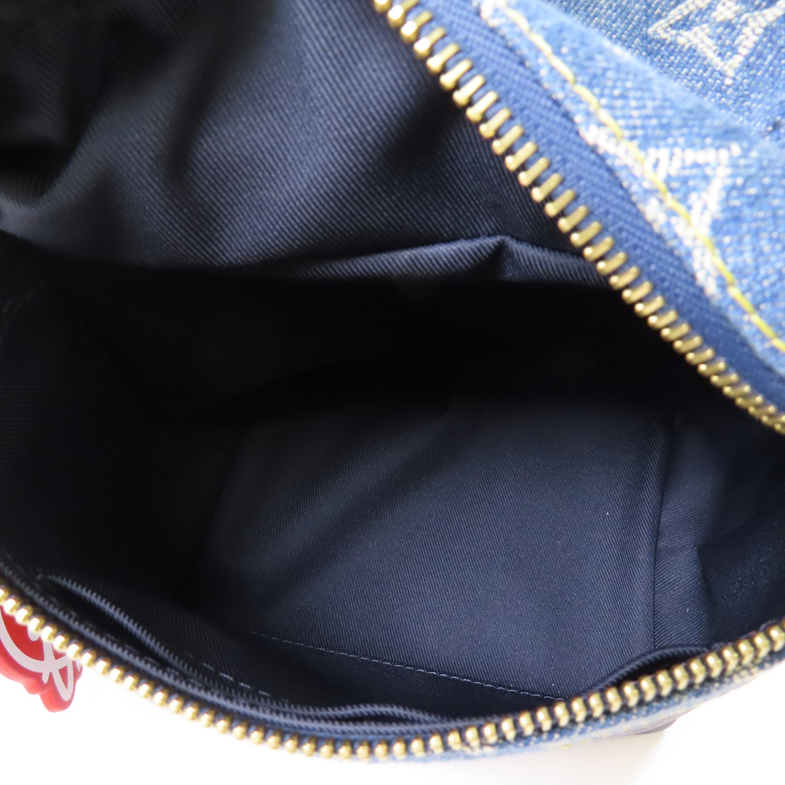 LOUIS VUITTON 【激減優惠】Taurillon/牛仔布Japanese Cruiser Bag金扣手挽肩背兩用袋