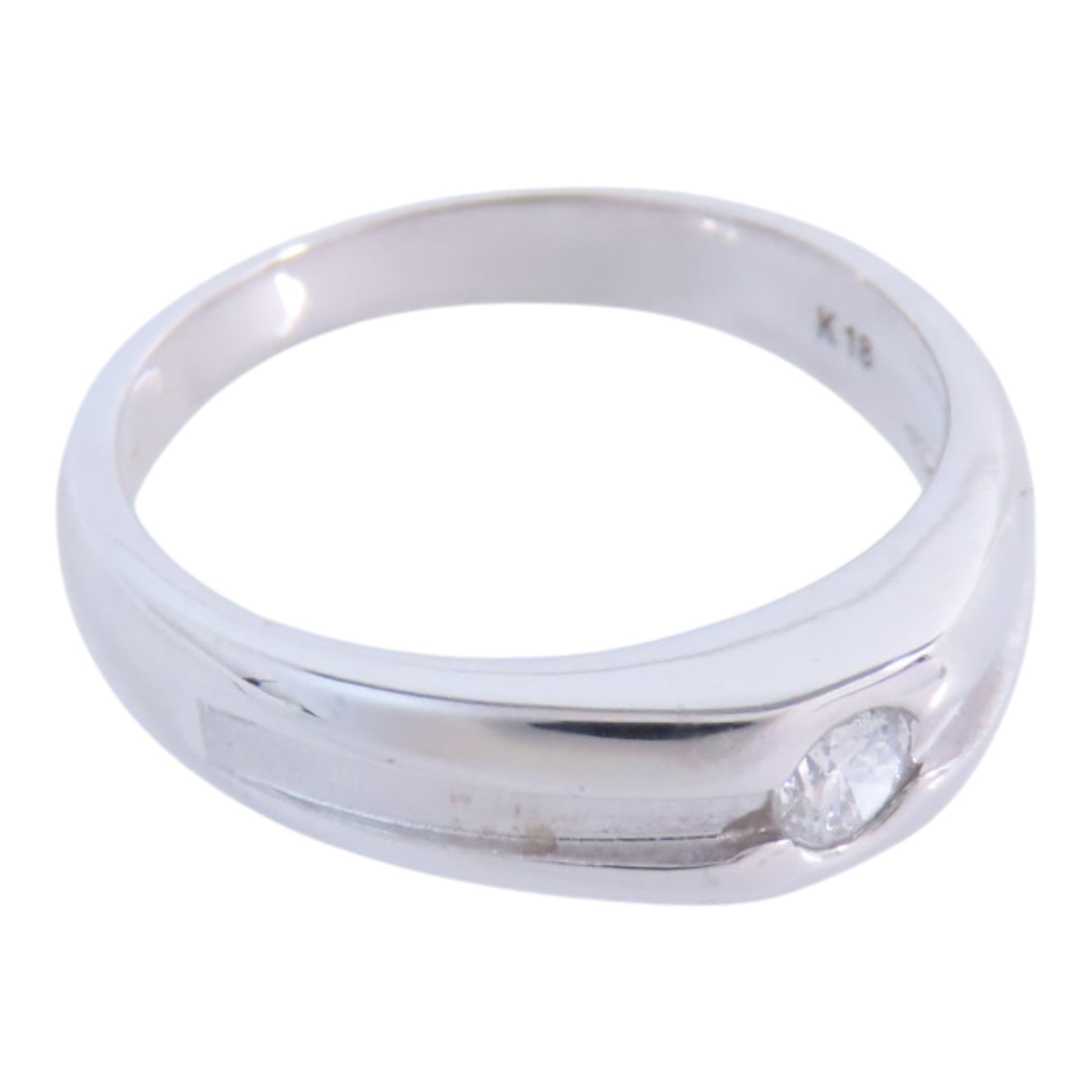 JEWELRY 18K白金Diamond Ring鑽石戒指US#3.25