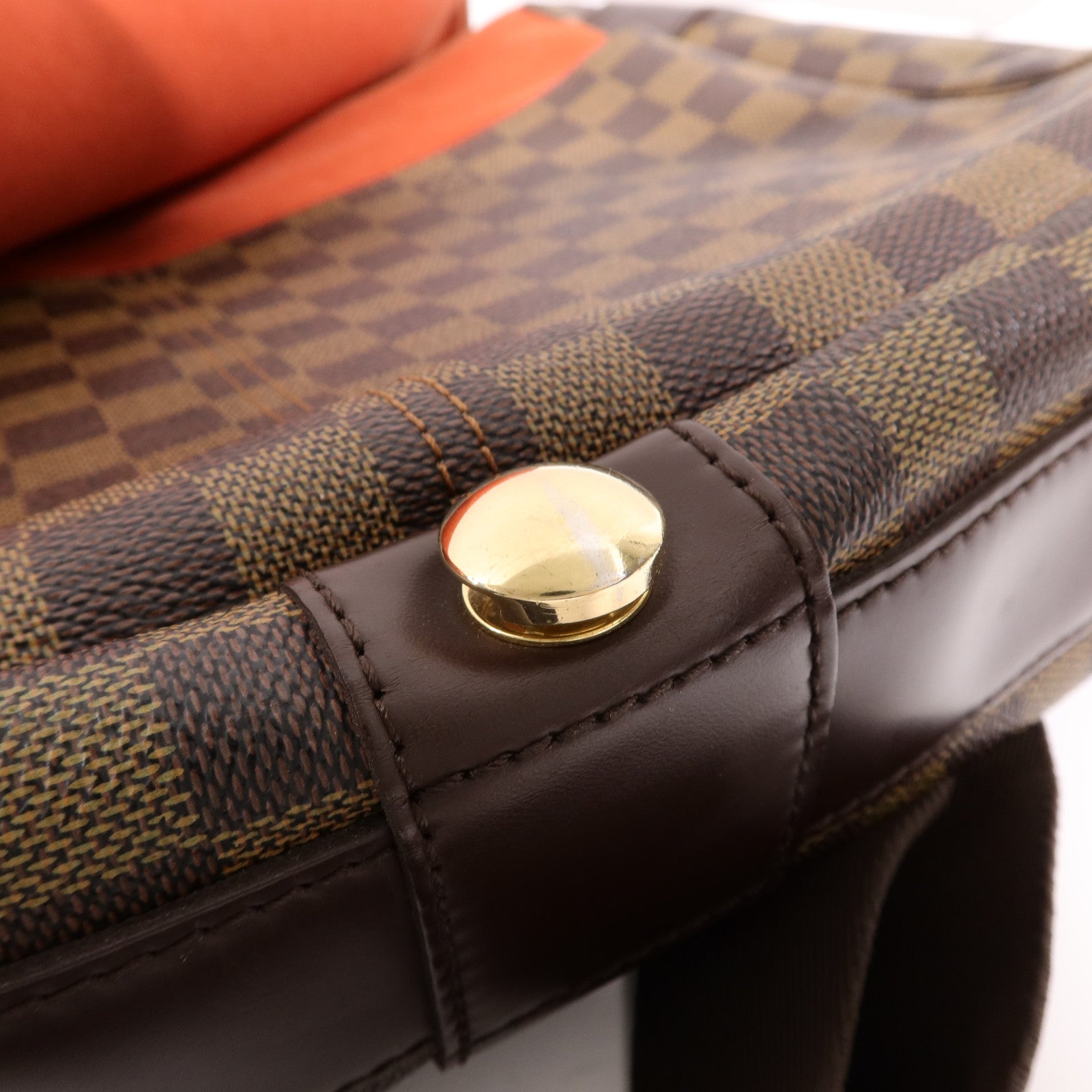 LOUIS VUITTON Damier Bastille金扣肩背袋