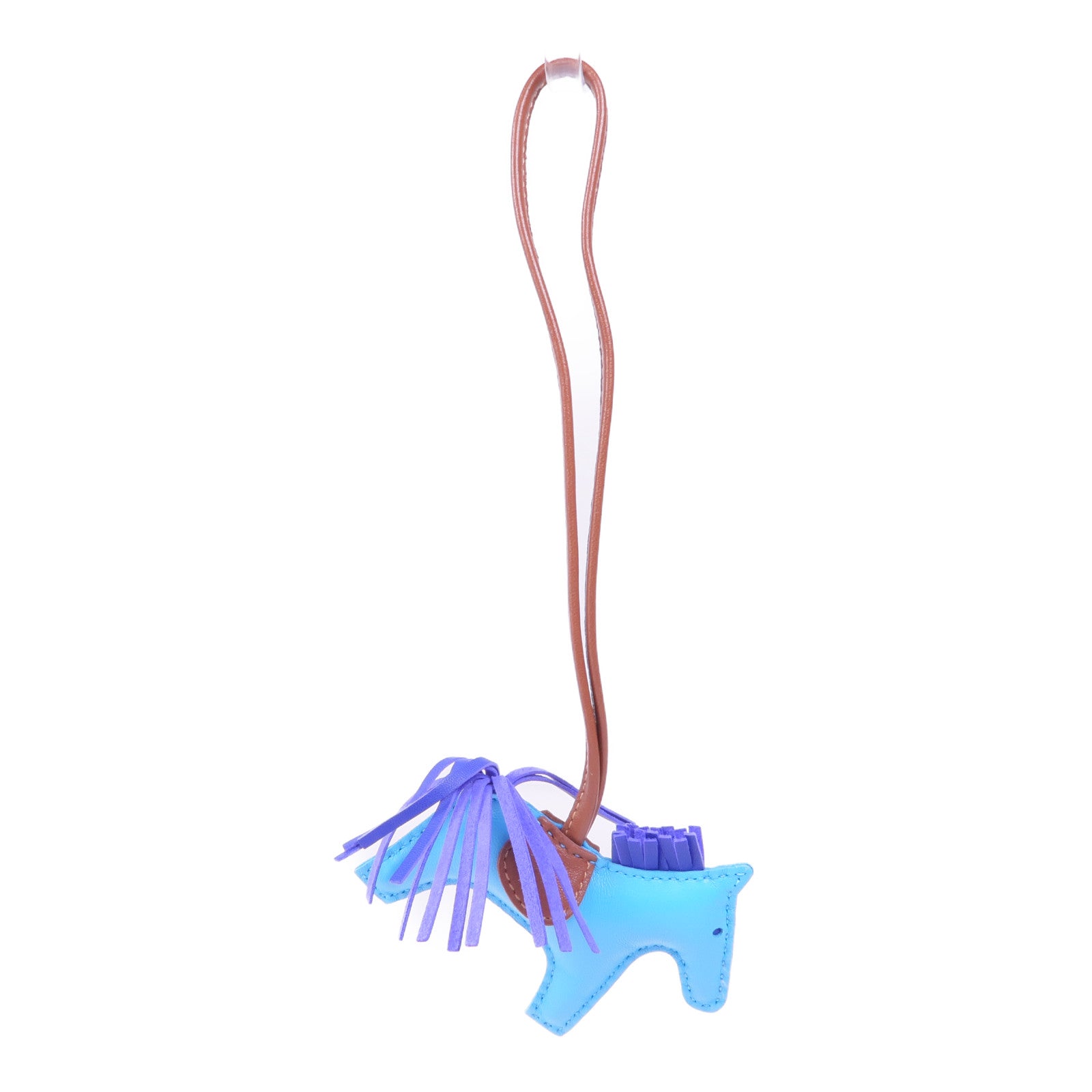 HERMES Milo皮革Rodeo PM掛飾