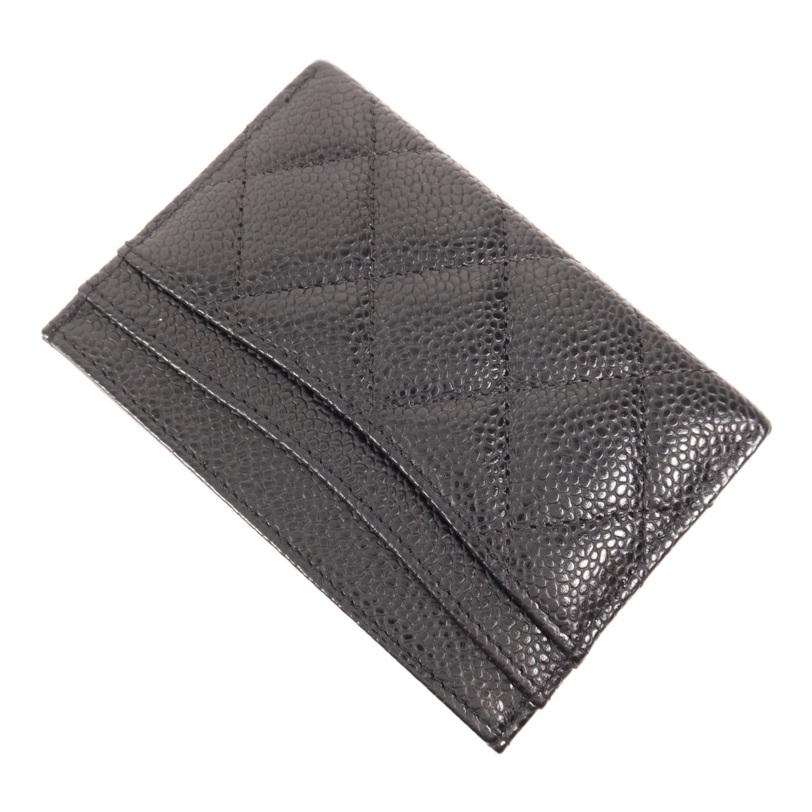 CHANEL 牛皮皮革Card Case金扣卡片套