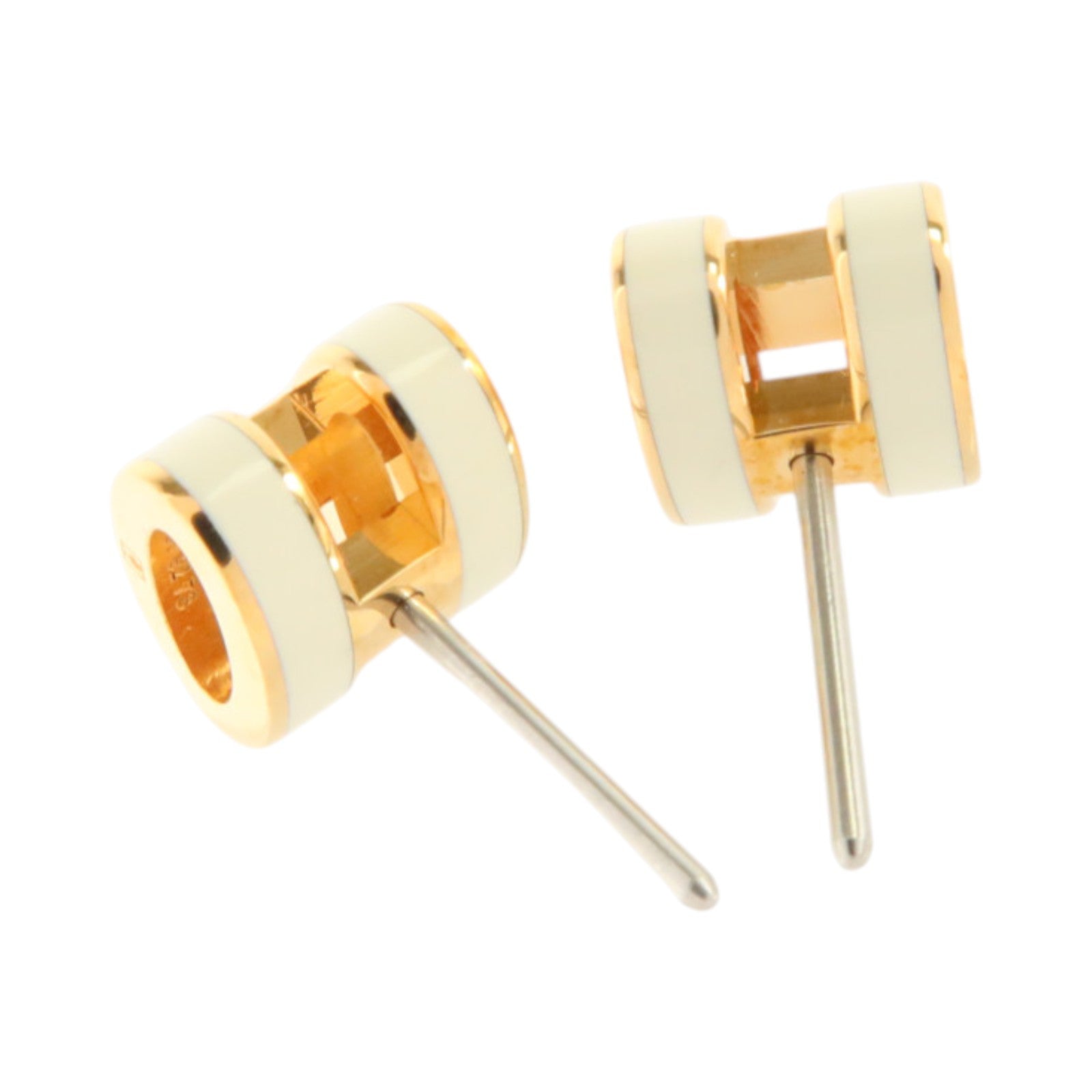HERMES 金屬/琺瑯Mini Pop H Earrings耳環