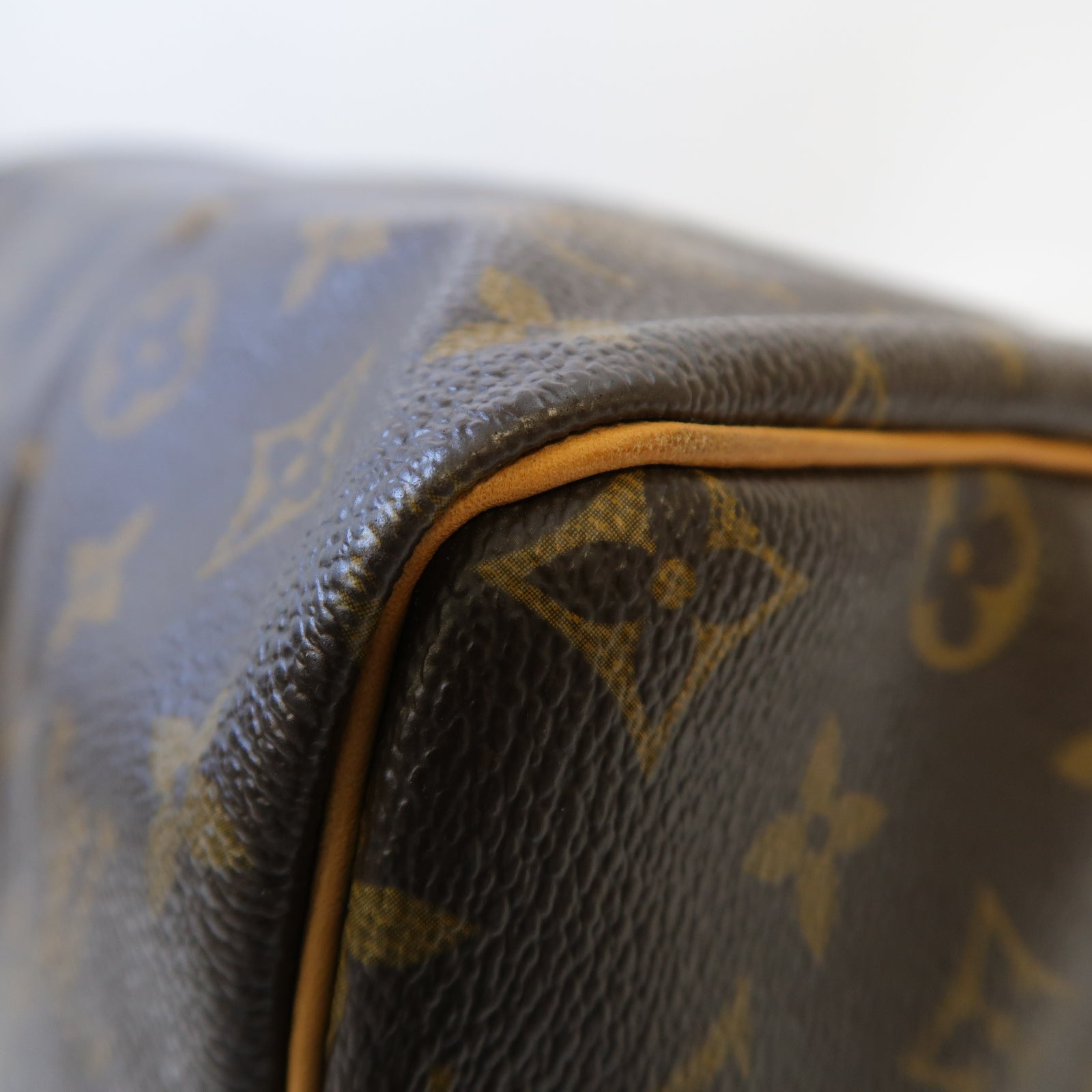 LOUIS VUITTON 【激減優惠】Monogram Speedy 30金扣手挽袋啡色