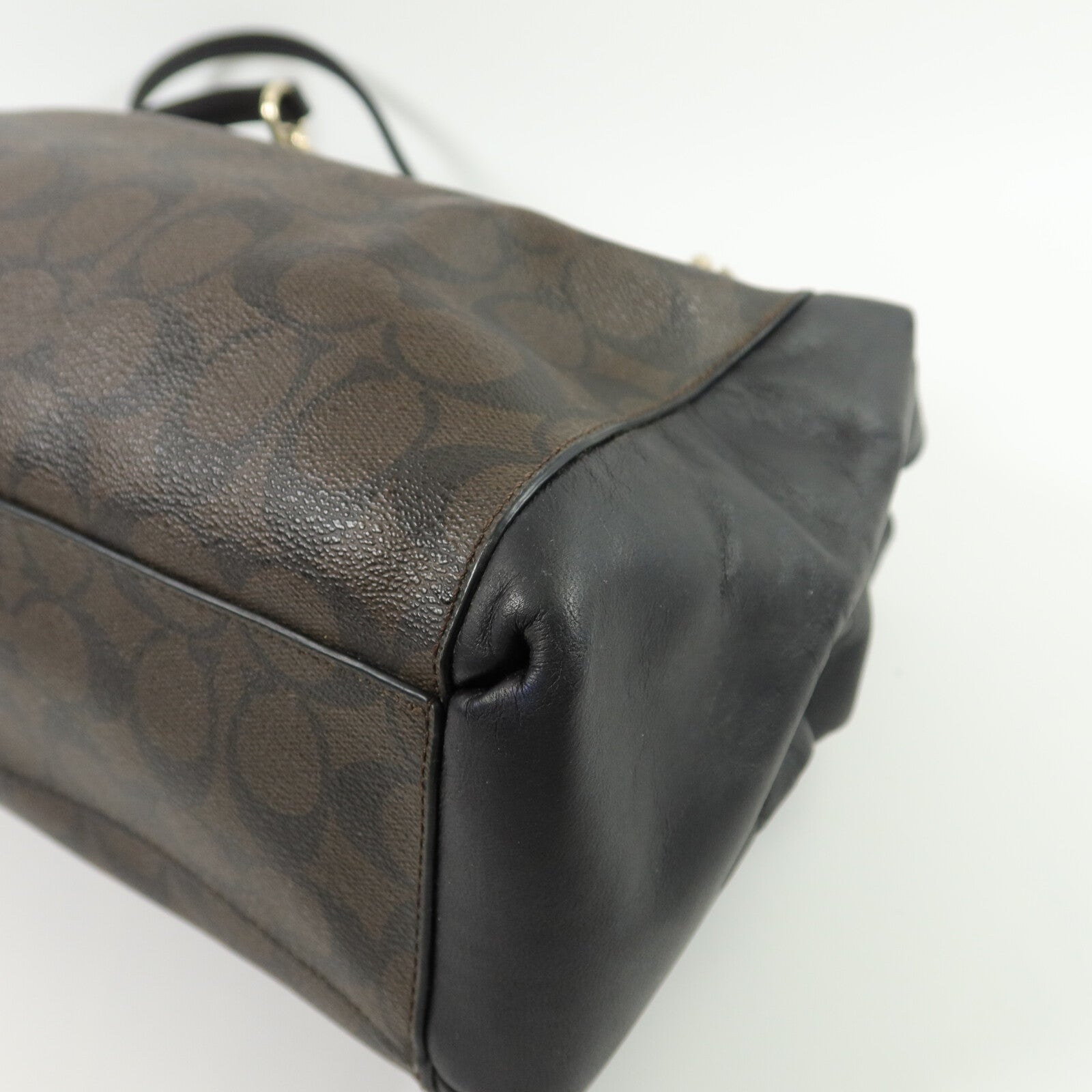 COACH 牛皮皮革Shoulder Bag手挽肩背兩用袋