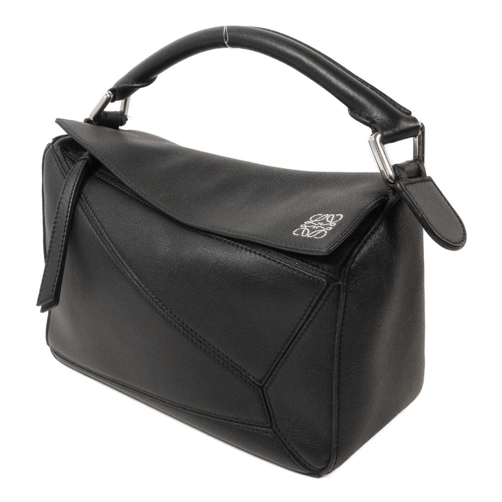 LOEWE 牛皮皮革Puzzle Medium手挽肩背兩用袋