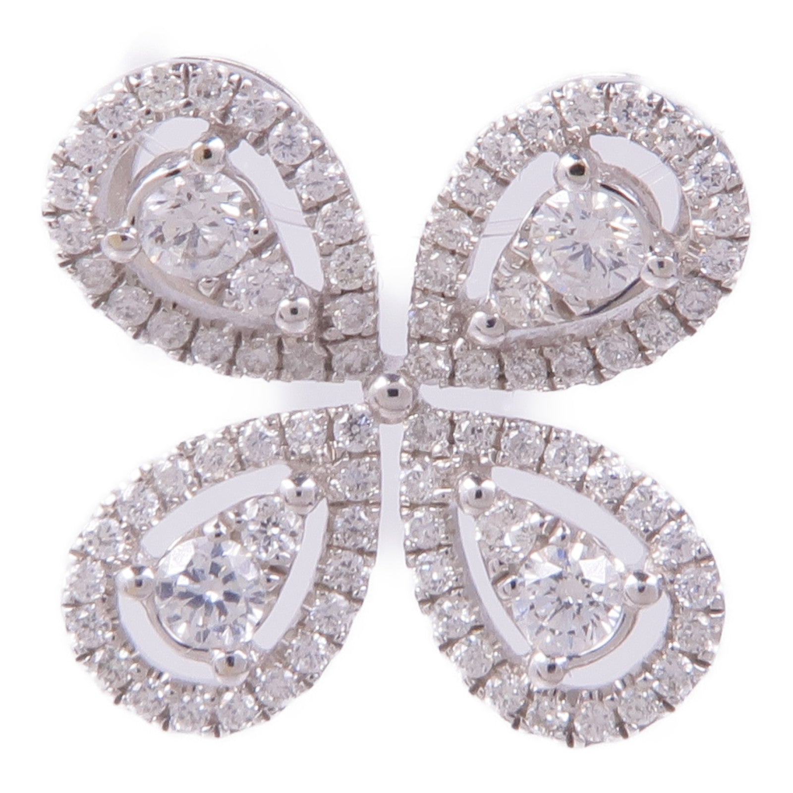 JEWELRY 18K白金Diamond Pendant Top鑽石吊墜