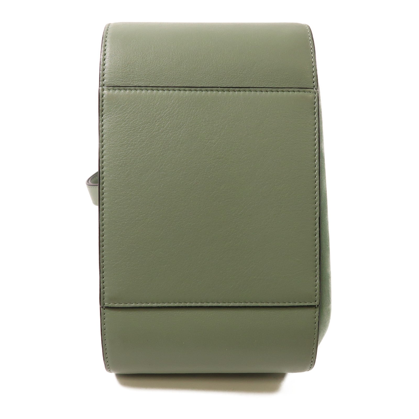 LOEWE 牛皮皮革Hammock銀扣肩背袋