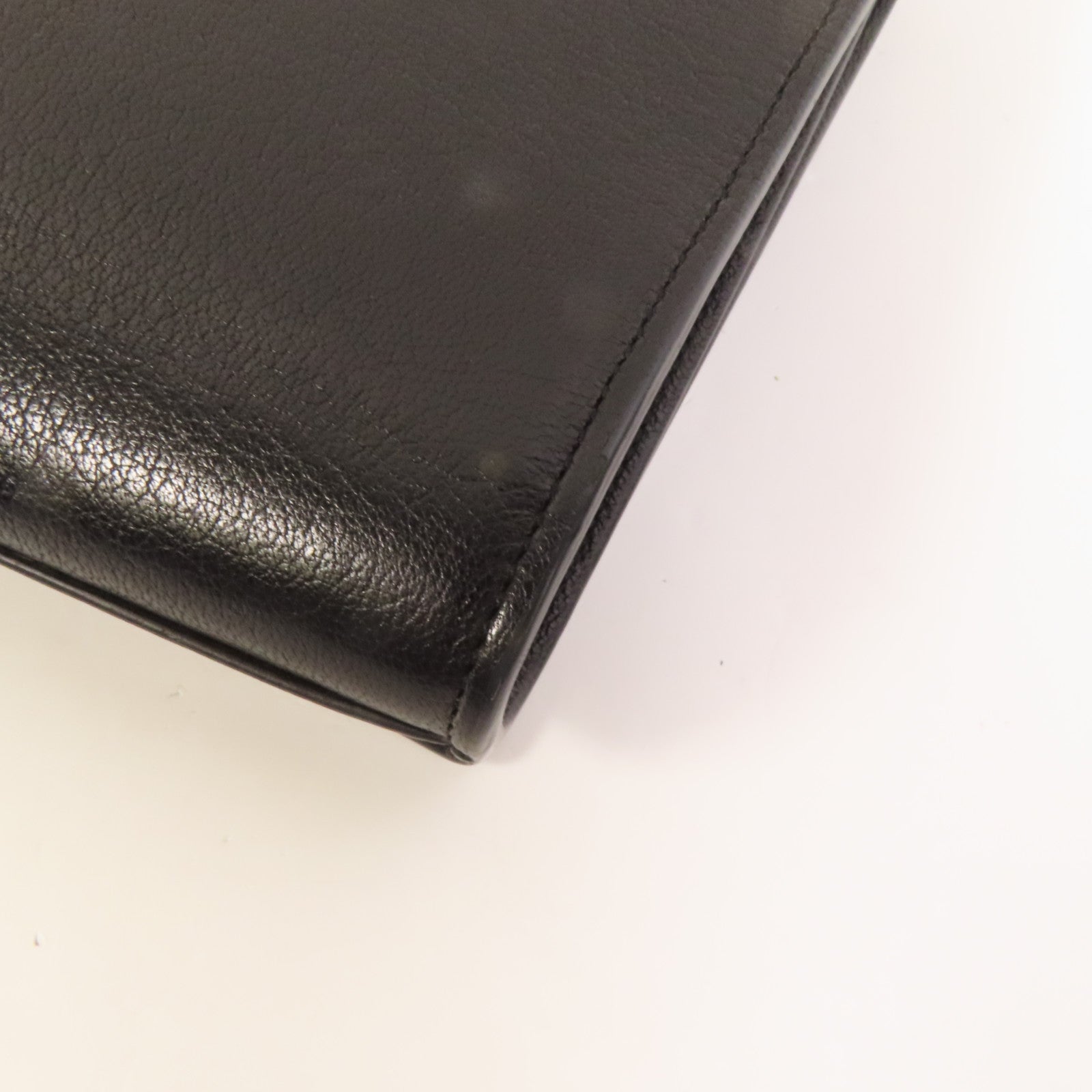 SAINT LAURENT 牛皮皮革Beldujour Clutch手拿包