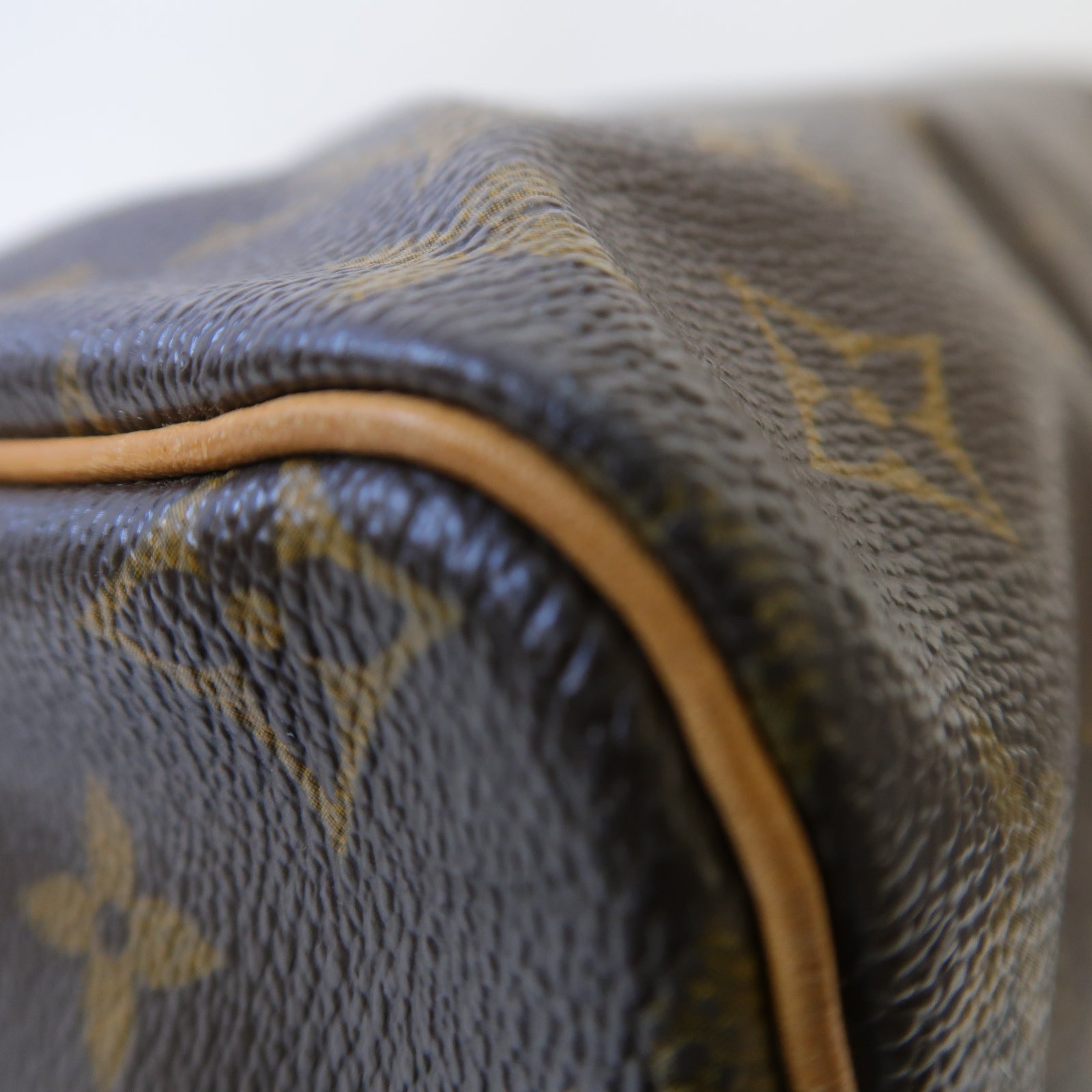 LOUIS VUITTON 【激減優惠】Monogram Speedy 30金扣手挽袋啡色