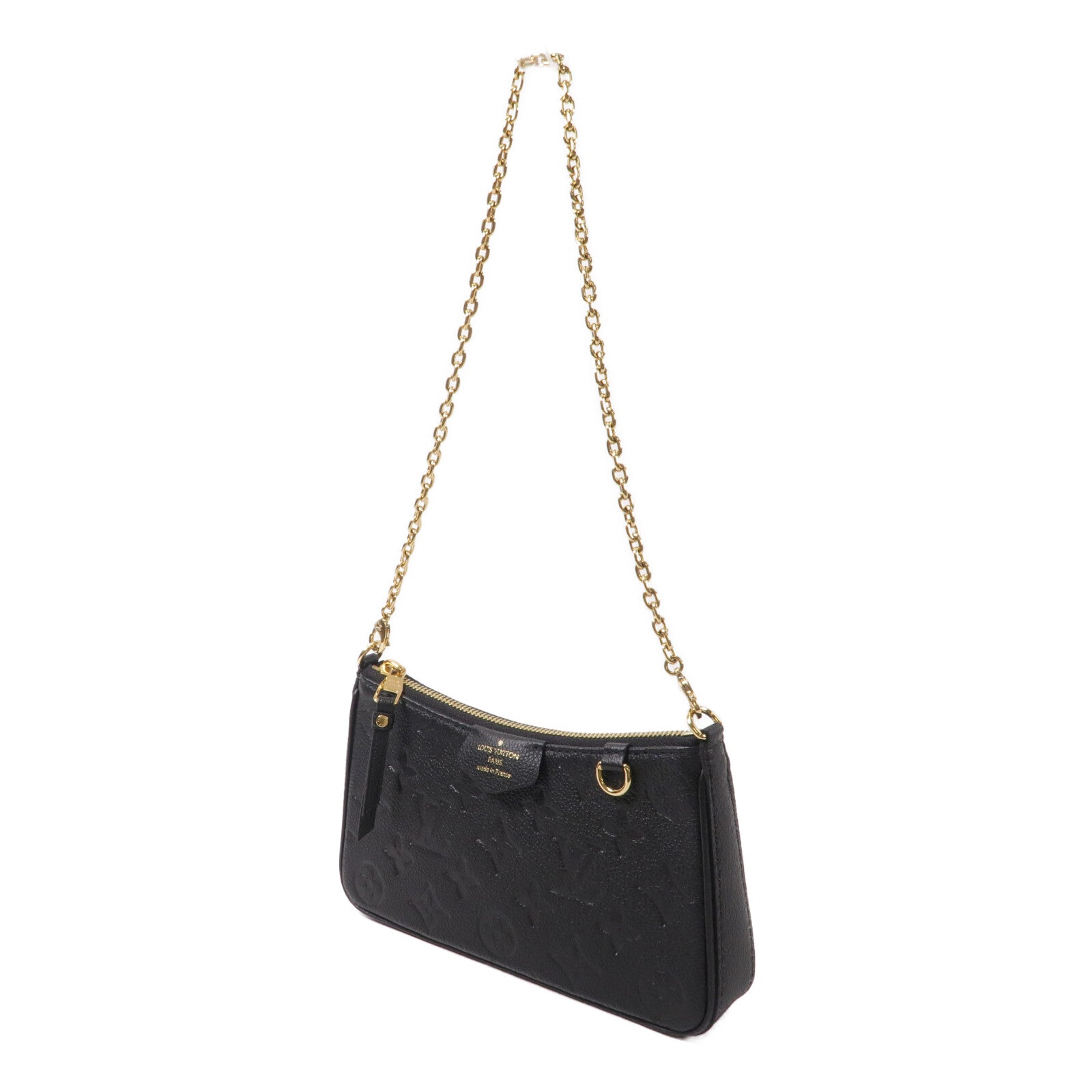 LOUIS VUITTON Monogram Empreinte Easy Pouch On Strap手挽肩背兩用袋
