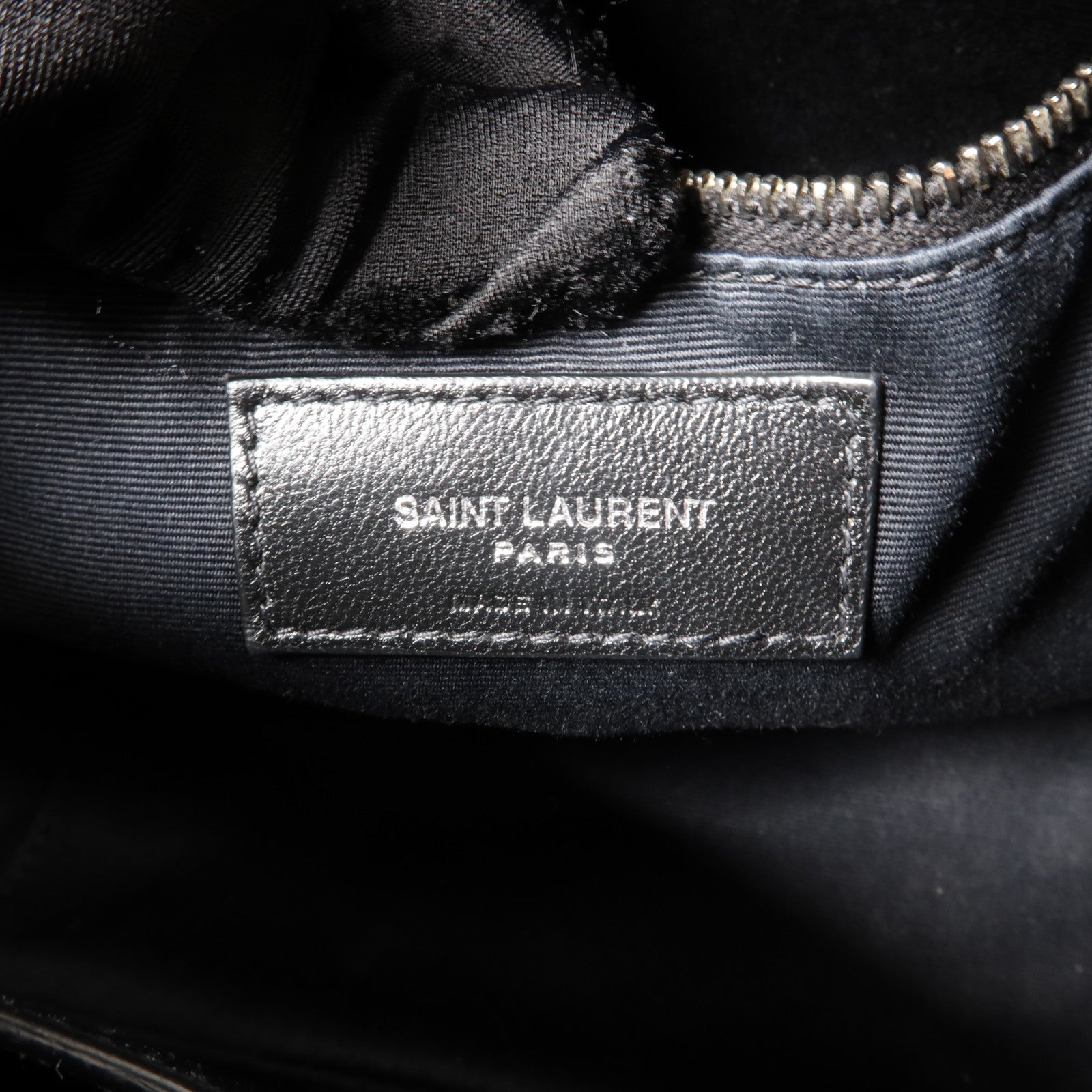 SAINT LAURENT 牛皮皮革LouLou Shoulder Bag鏈帶肩背袋