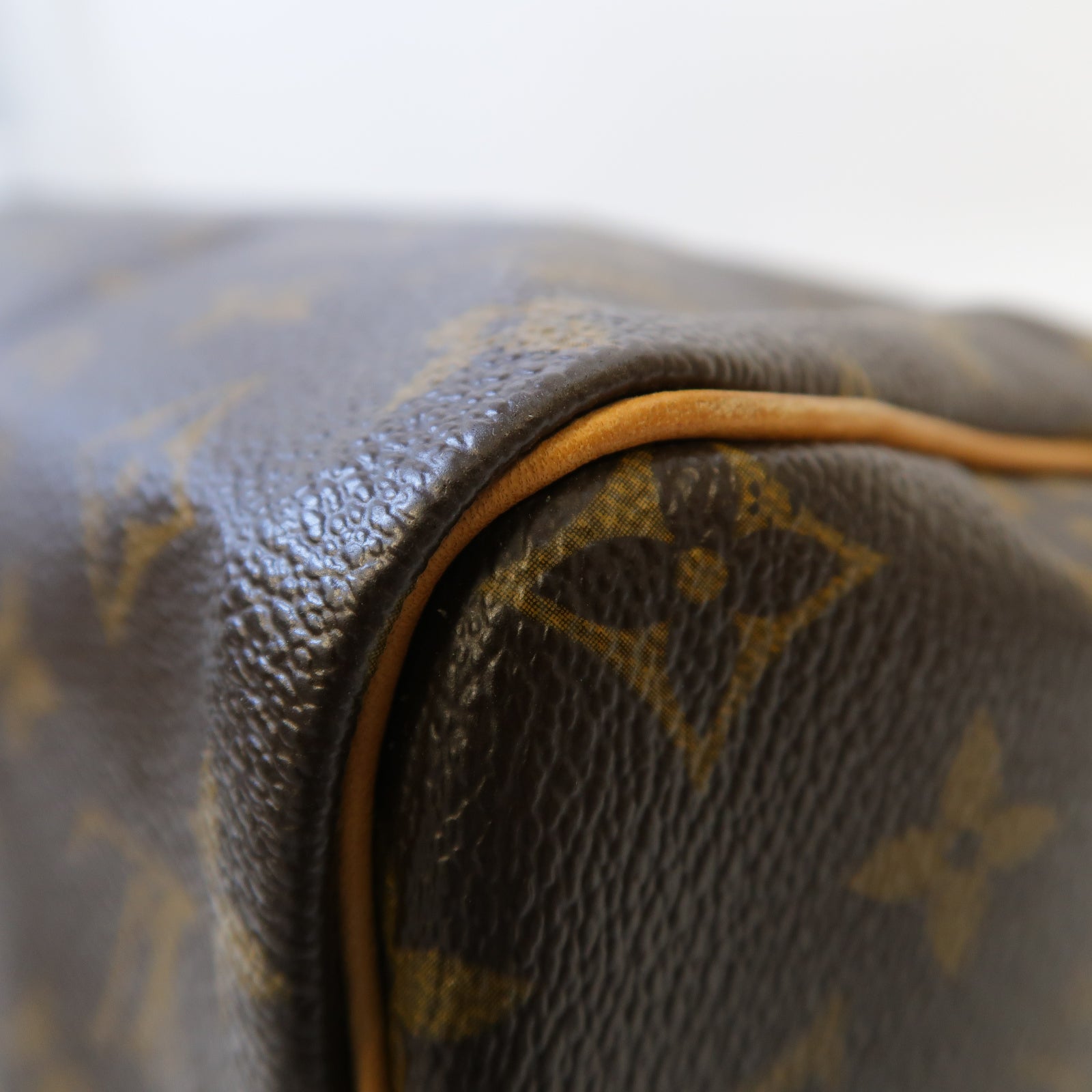 LOUIS VUITTON 【激減優惠】Monogram Speedy 30金扣手挽袋啡色