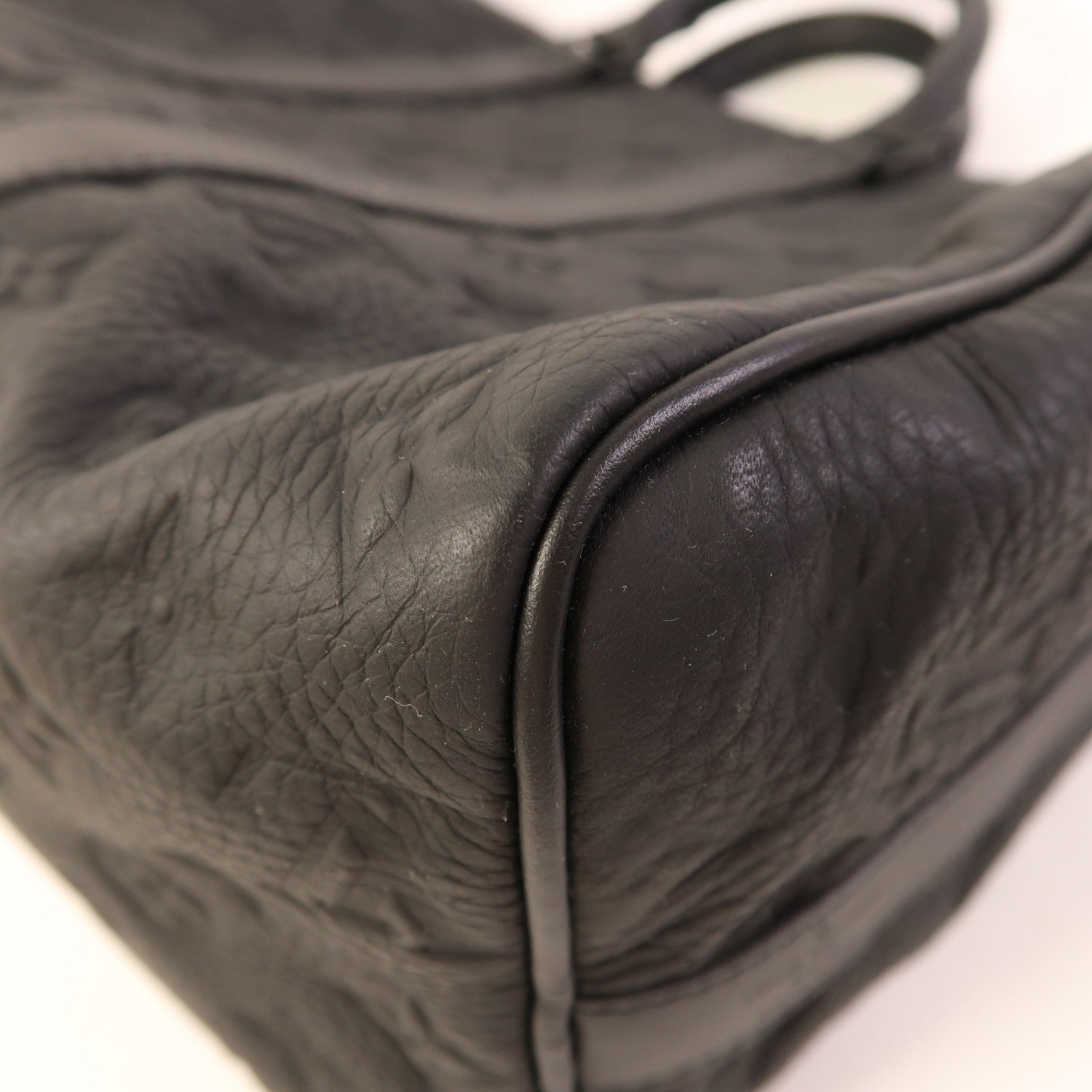 LOUIS VUITTON Monogram Taurillon Keepall Bandouliere35手挽肩背兩用袋