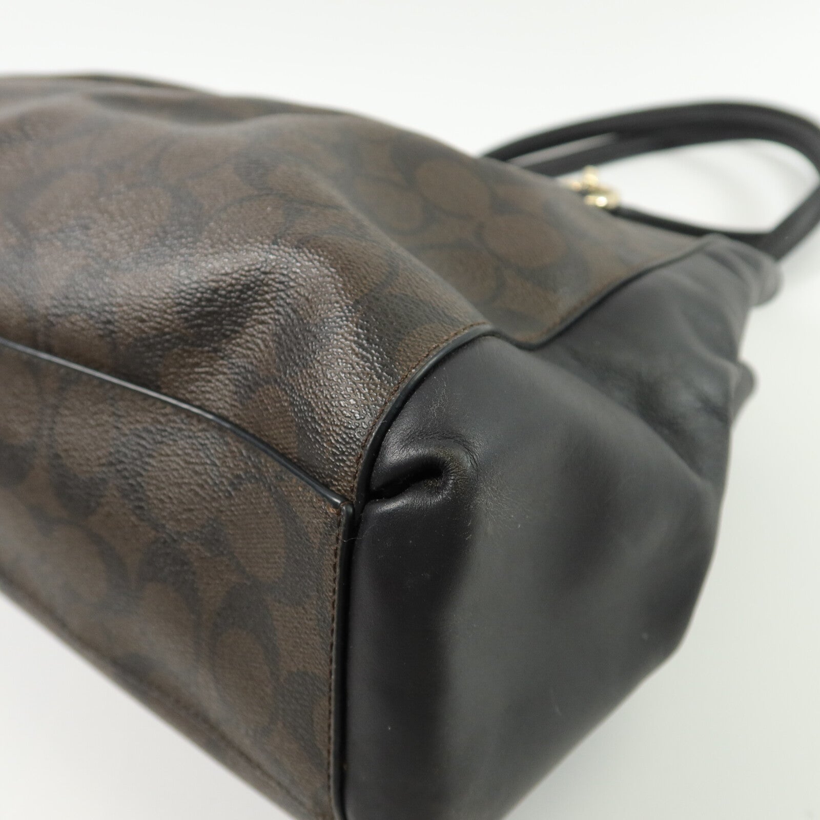COACH 牛皮皮革Shoulder Bag手挽肩背兩用袋