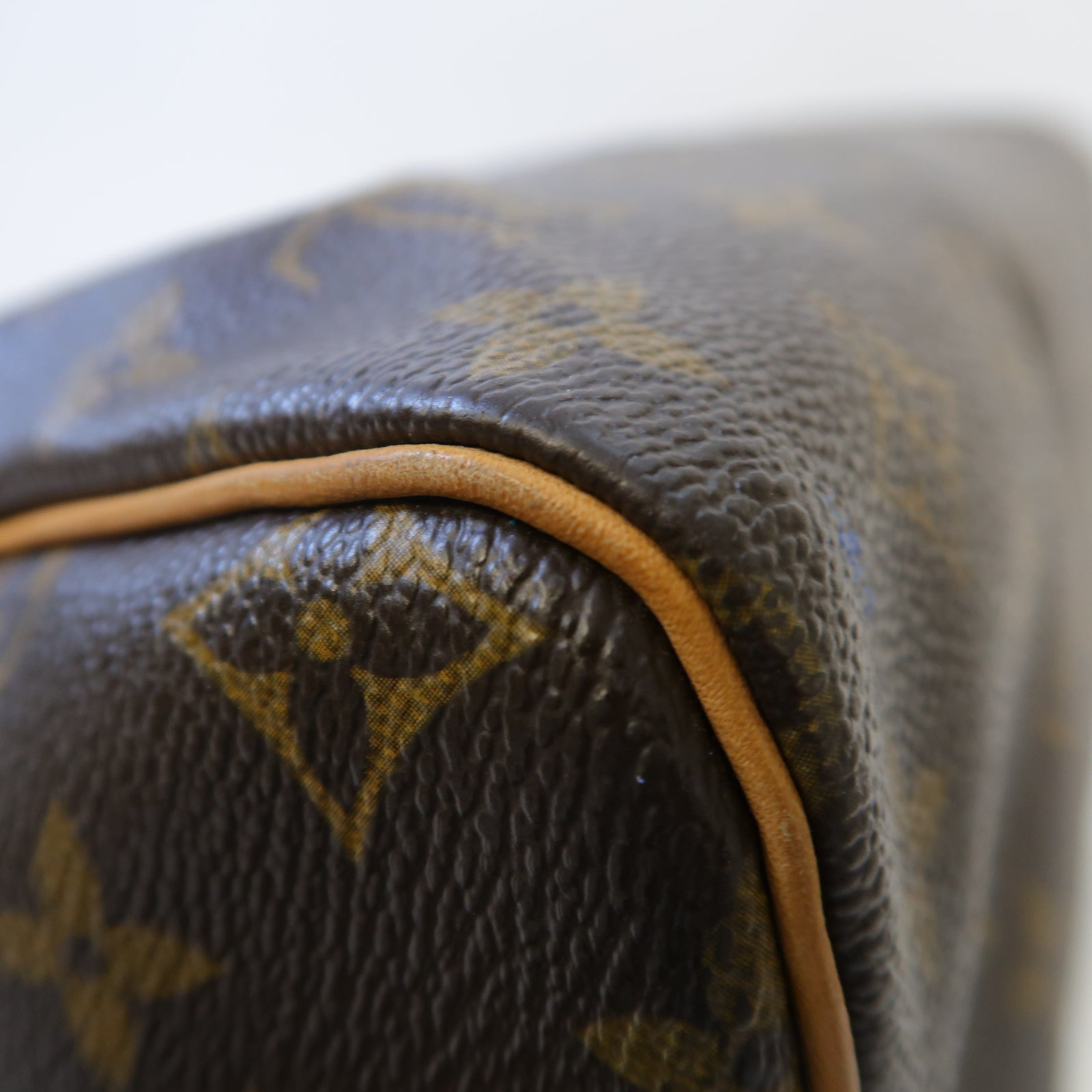 LOUIS VUITTON 【激減優惠】Monogram Speedy 30金扣手挽袋啡色