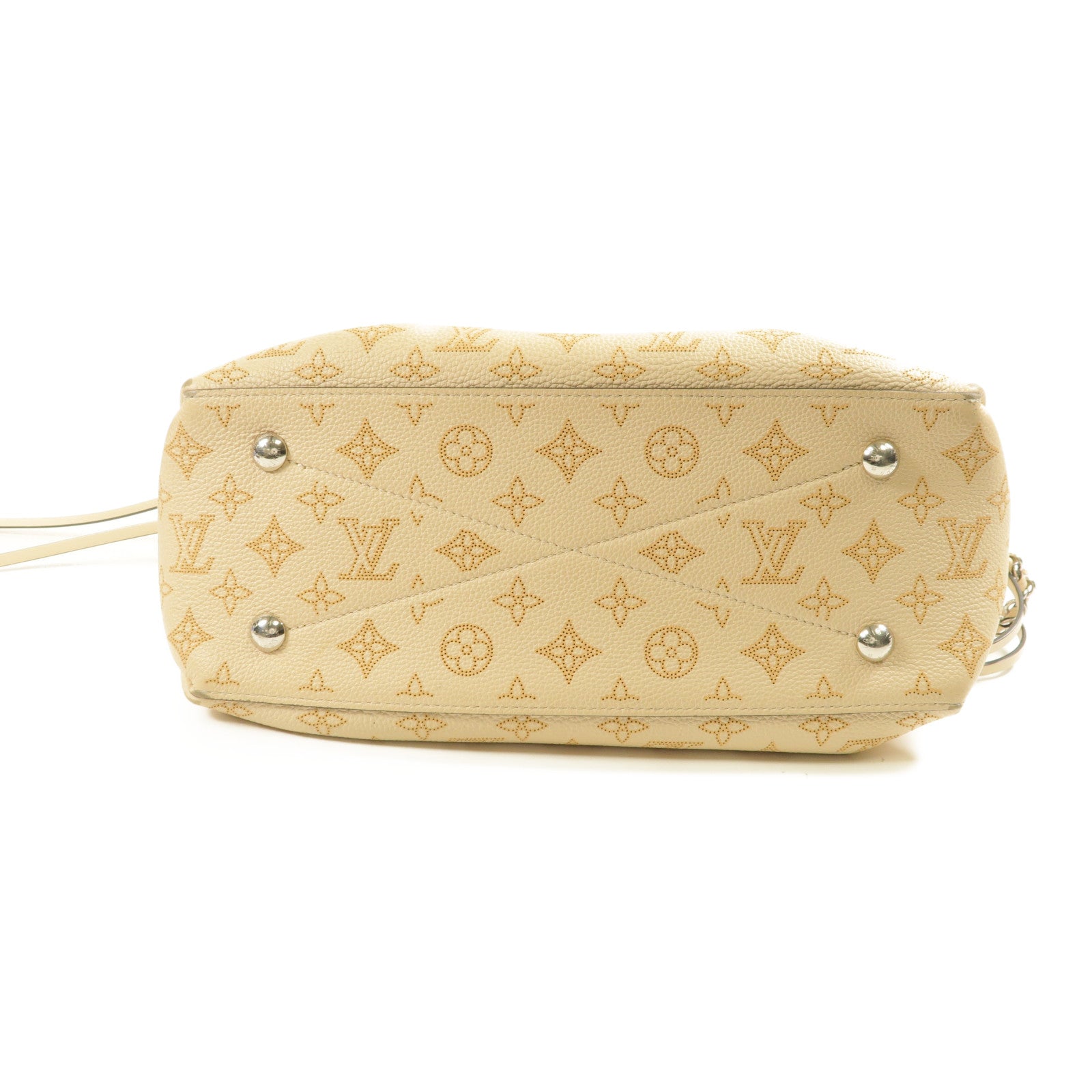 LOUIS VUITTON Mahina Bella Tote Mahina銀扣手挽肩背兩用袋