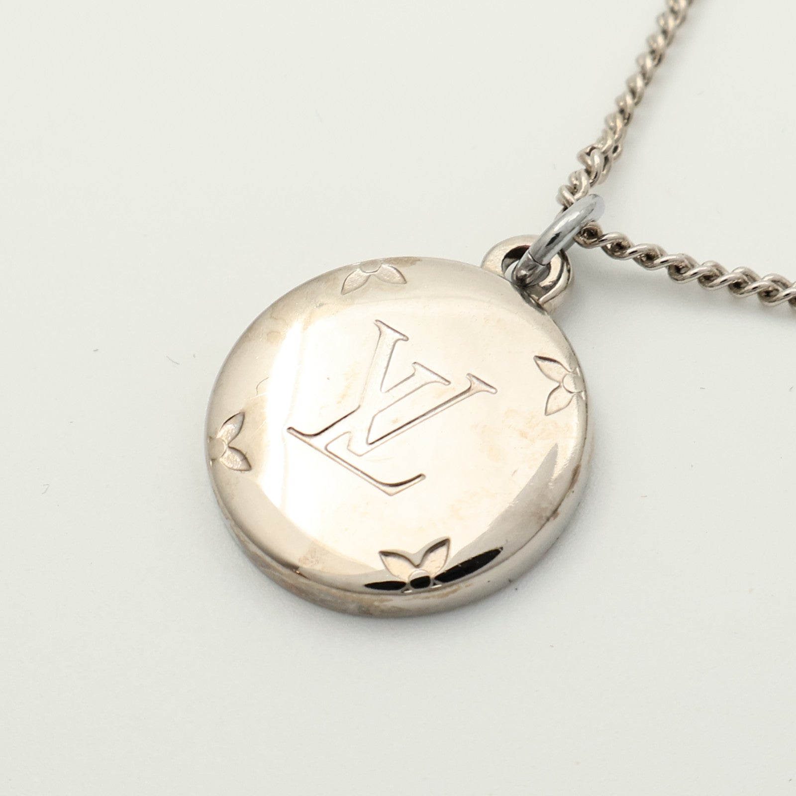 LOUIS VUITTON 金屬Monogram Charms Necklace項鍊