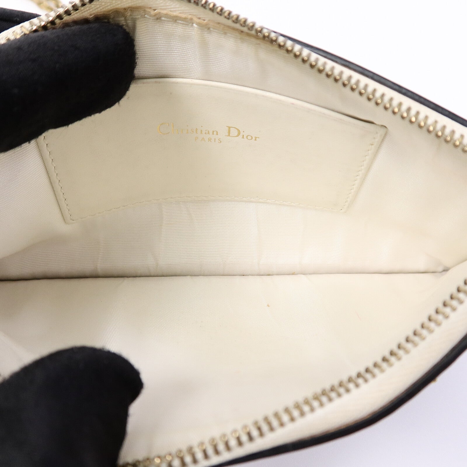 Dior 牛皮皮革Wallet On Chain鏈帶肩背袋