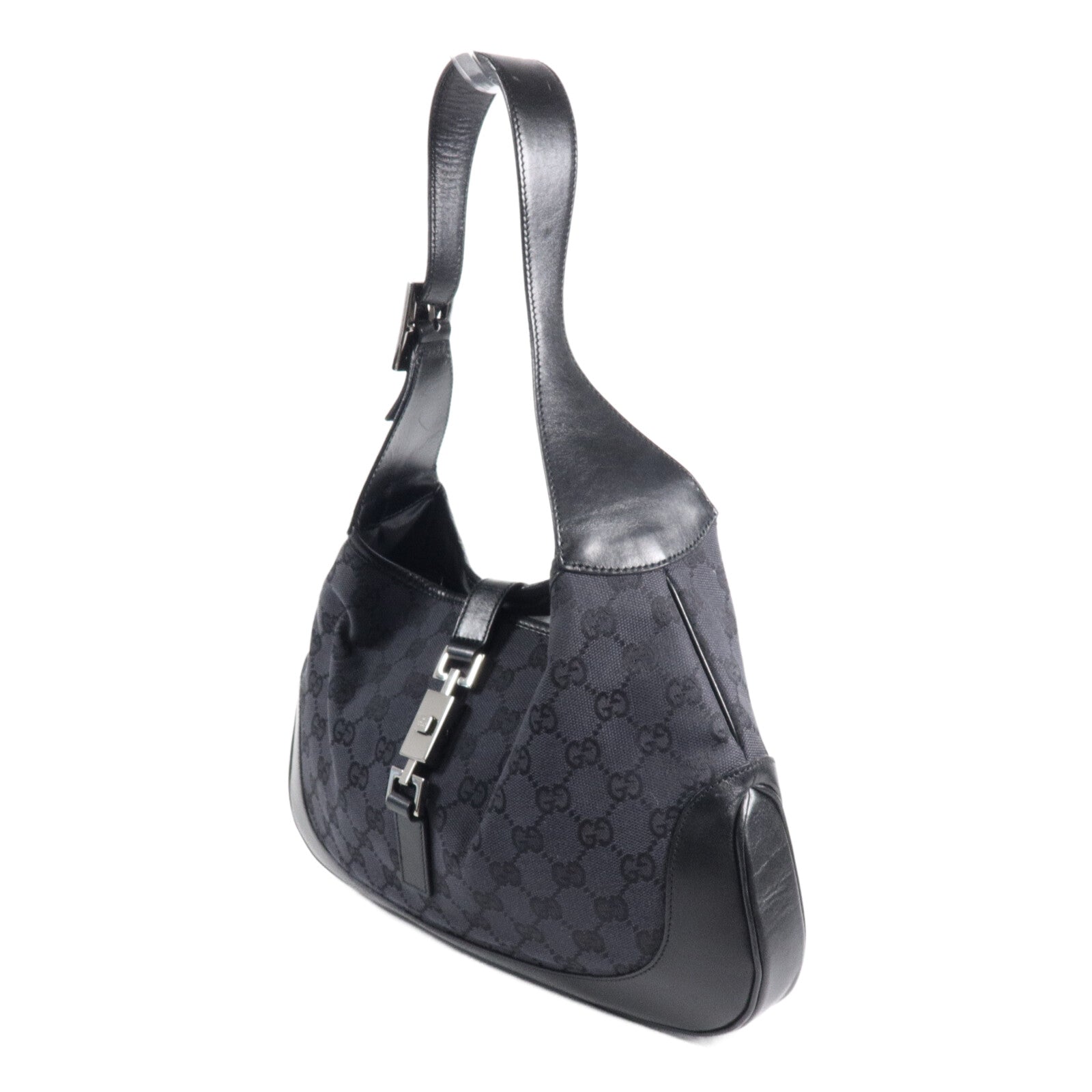 GUCCI 帆布/皮革Jackiel 1961肩背袋