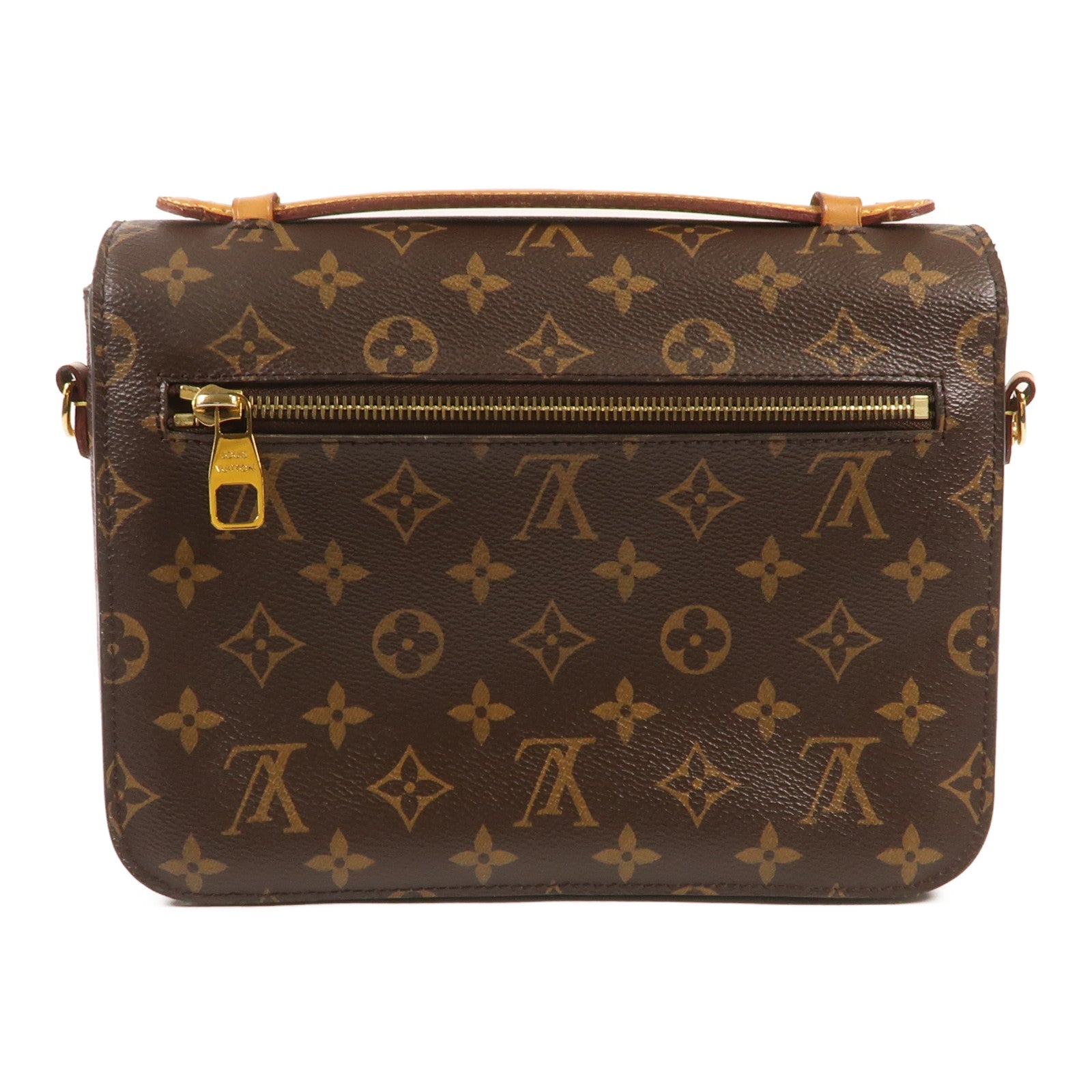 LOUIS VUITTON Monogram Pochette Metis MM金扣手挽肩背兩用袋