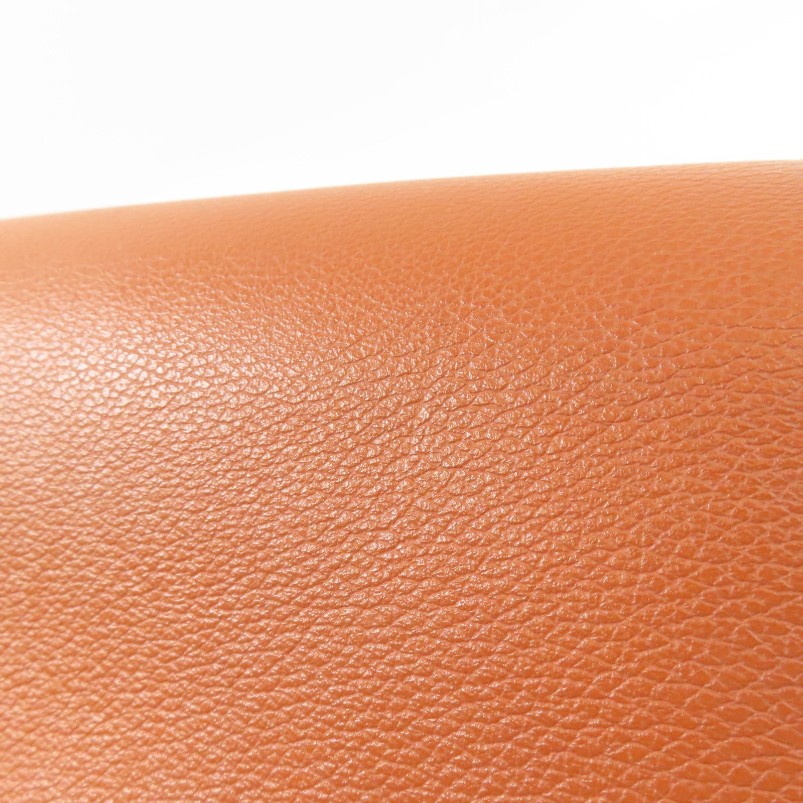 HERMES Evercolor皮革Mini Roulis金扣肩背袋Terre Battue/Capucine