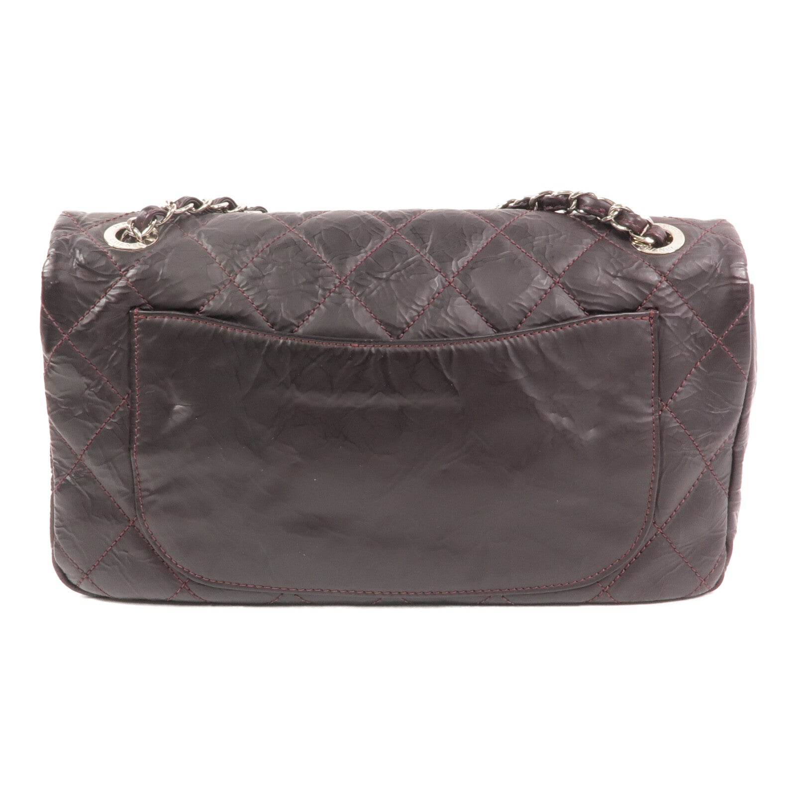 CHANEL 牛皮皮革Chain Shoulder鏈帶肩背袋