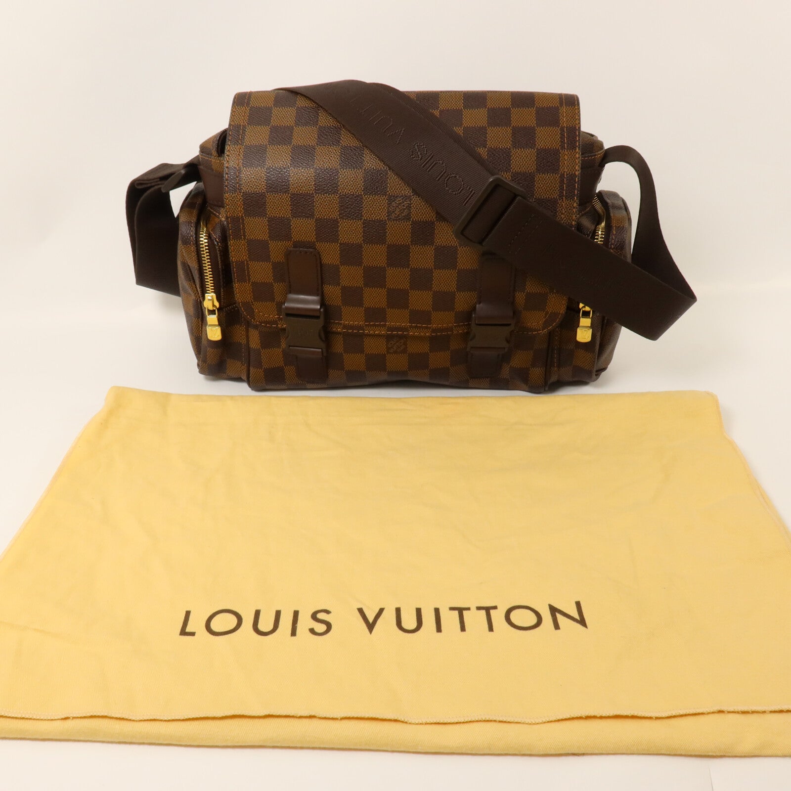 LOUIS VUITTON Damier Reporter Melville肩背袋