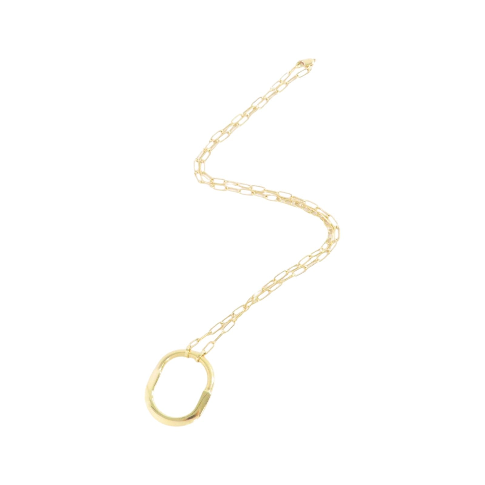 TIFFANY＆CO 18K黃金Lock Necklace項鏈