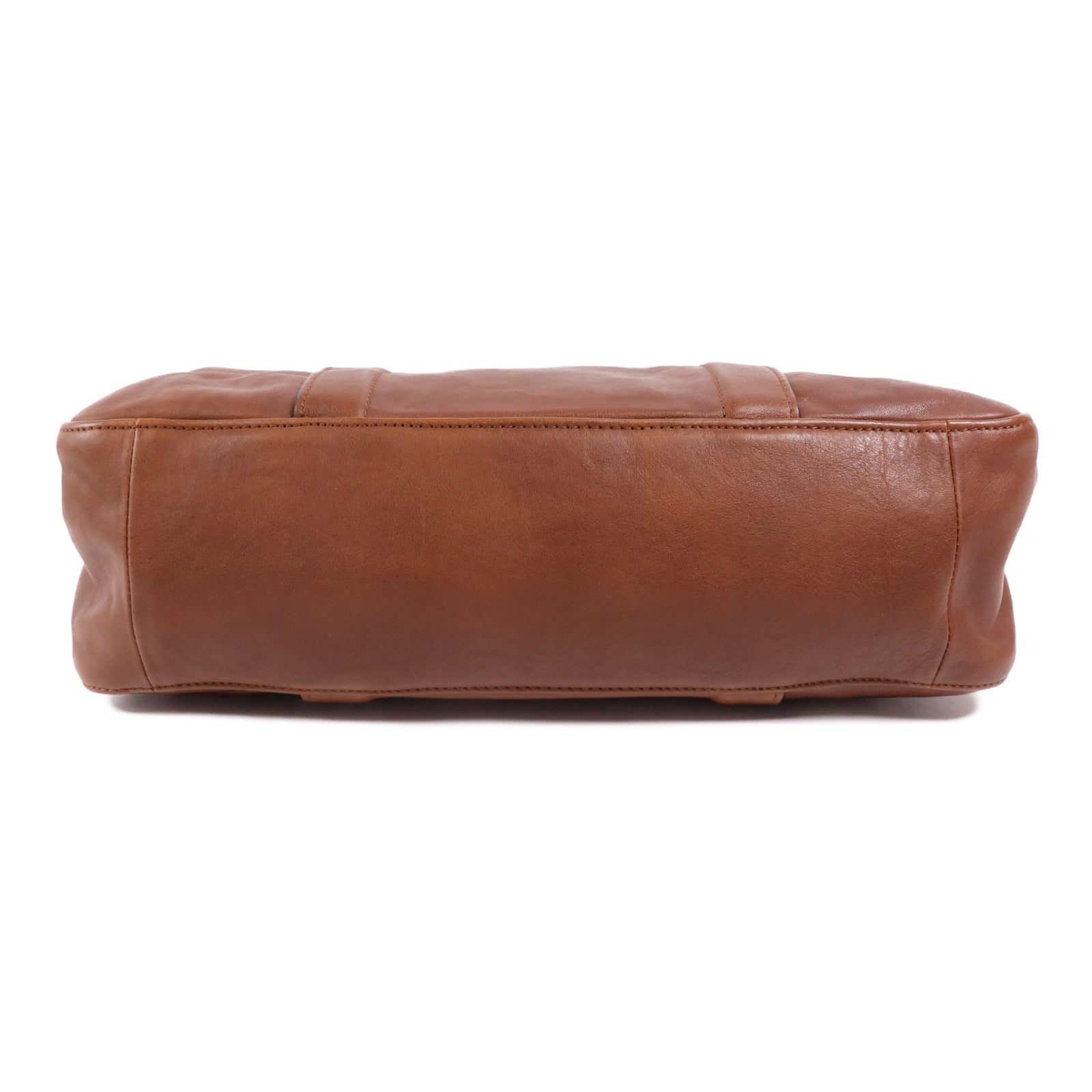 Longchamp 牛皮皮革2 Way Shoulder銀扣肩背袋