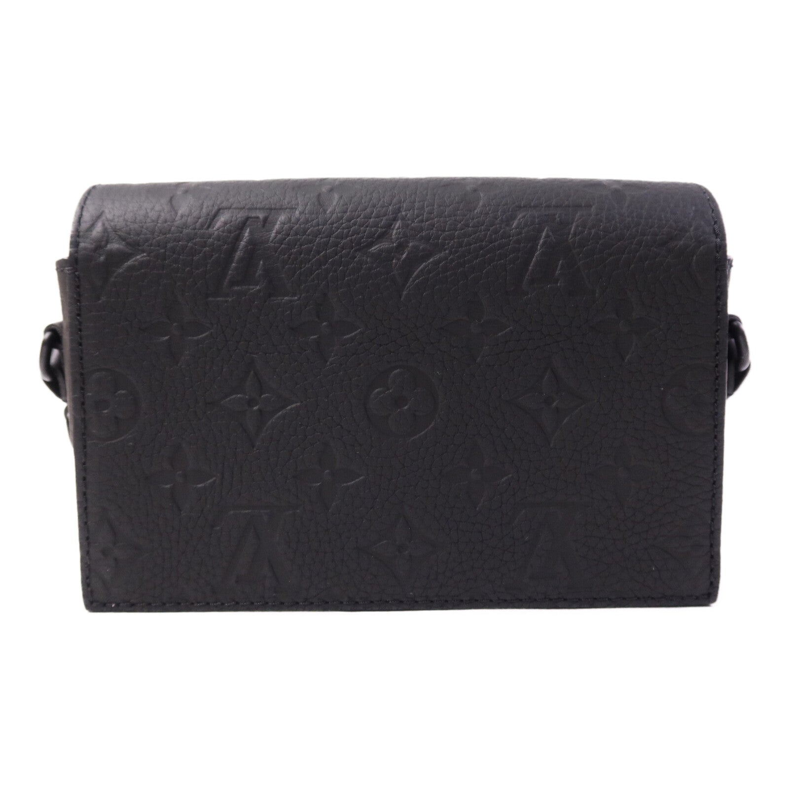 LOUIS VUITTON Monogram Taurillon Steamer Wearable Wallet肩背袋