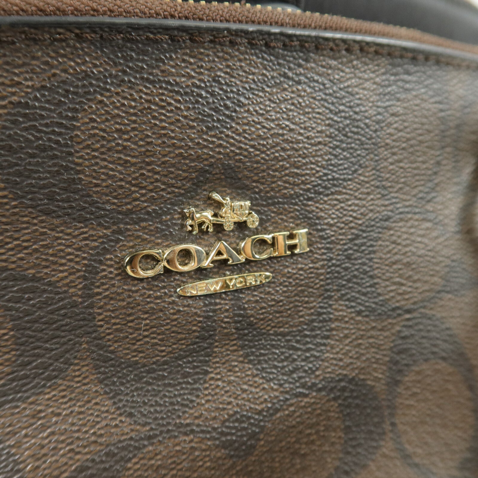 COACH 牛皮皮革Shoulder Bag手挽肩背兩用袋