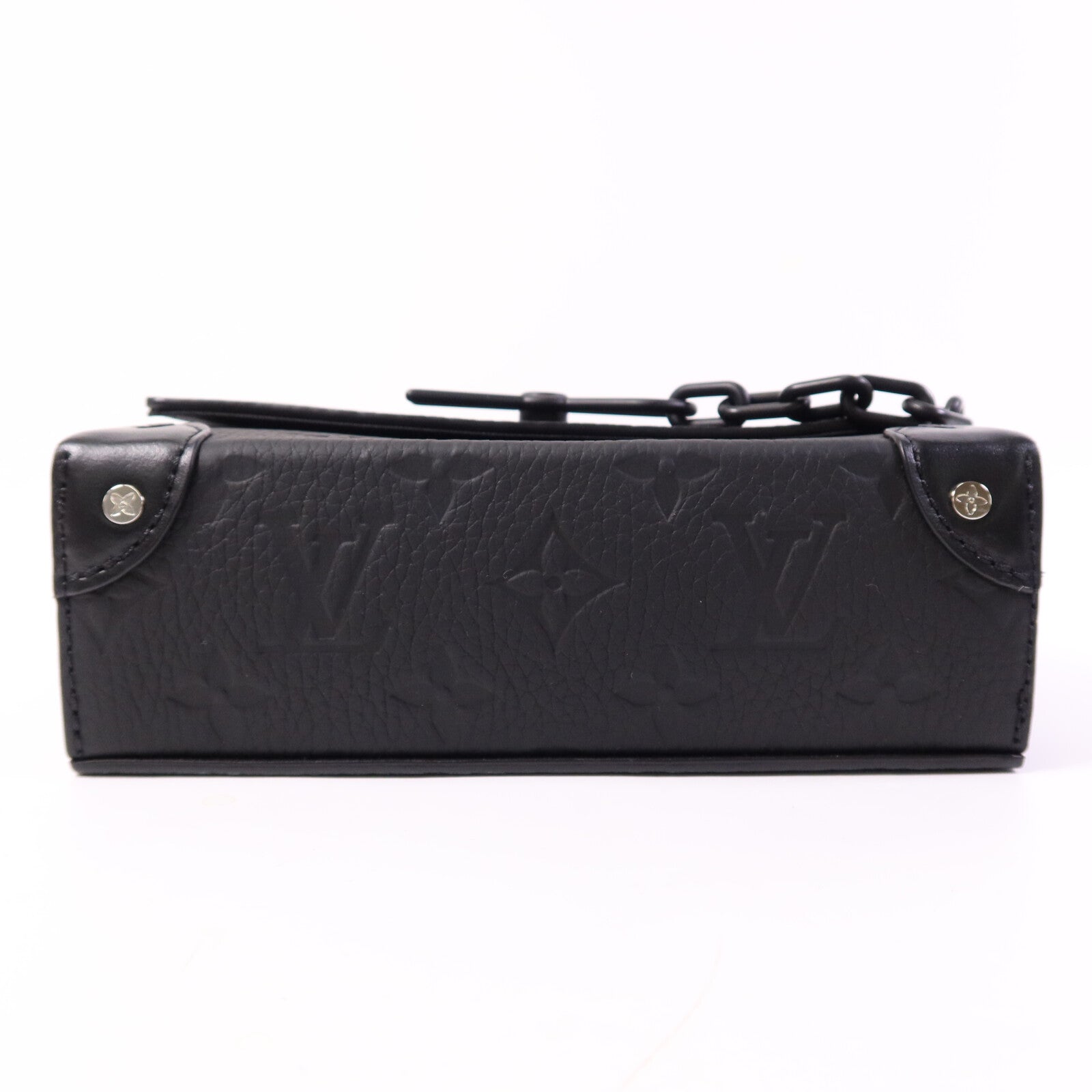 LOUIS VUITTON Monogram Taurillon Steamer Wearable Wallet肩背袋