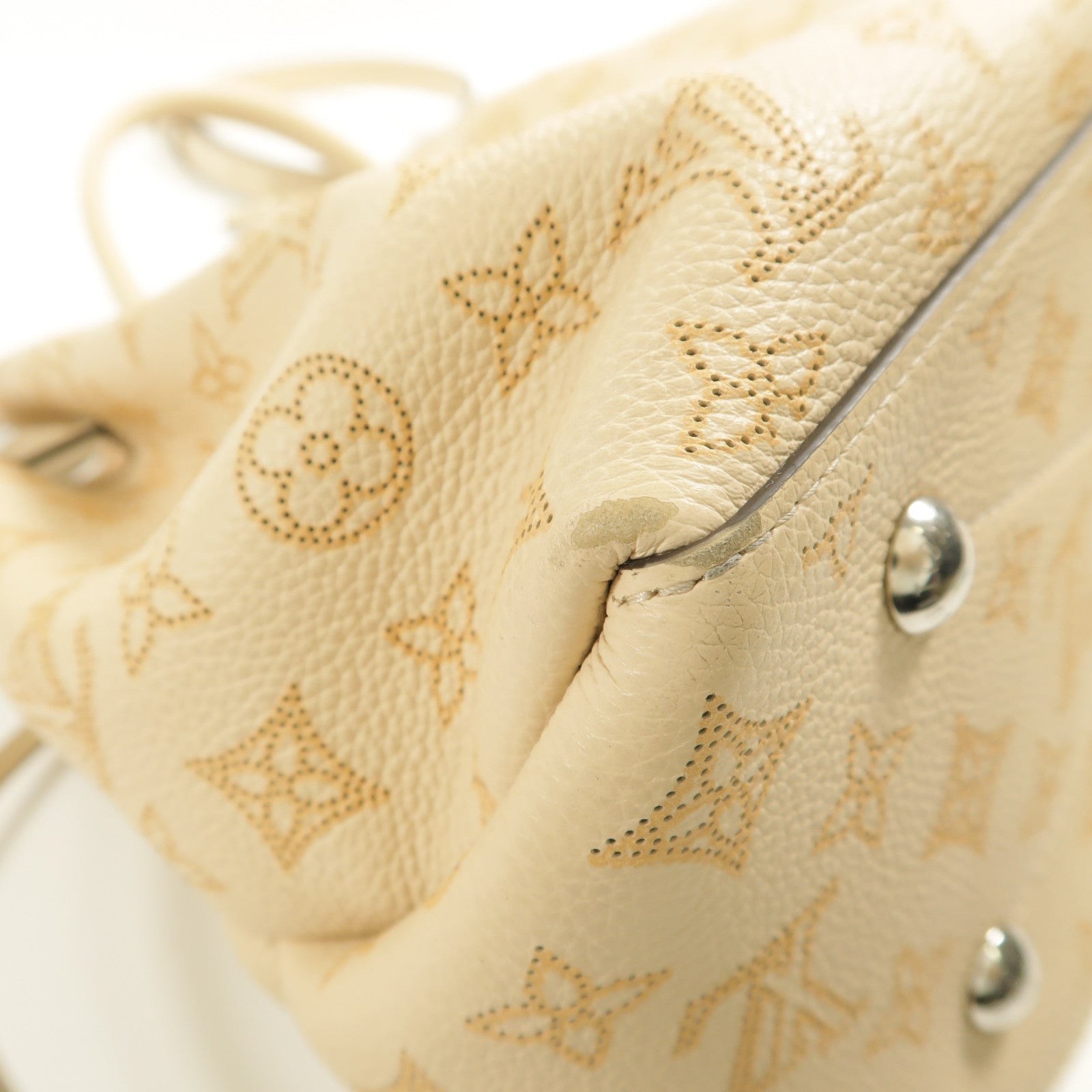 LOUIS VUITTON Mahina Bella Tote Mahina銀扣手挽肩背兩用袋