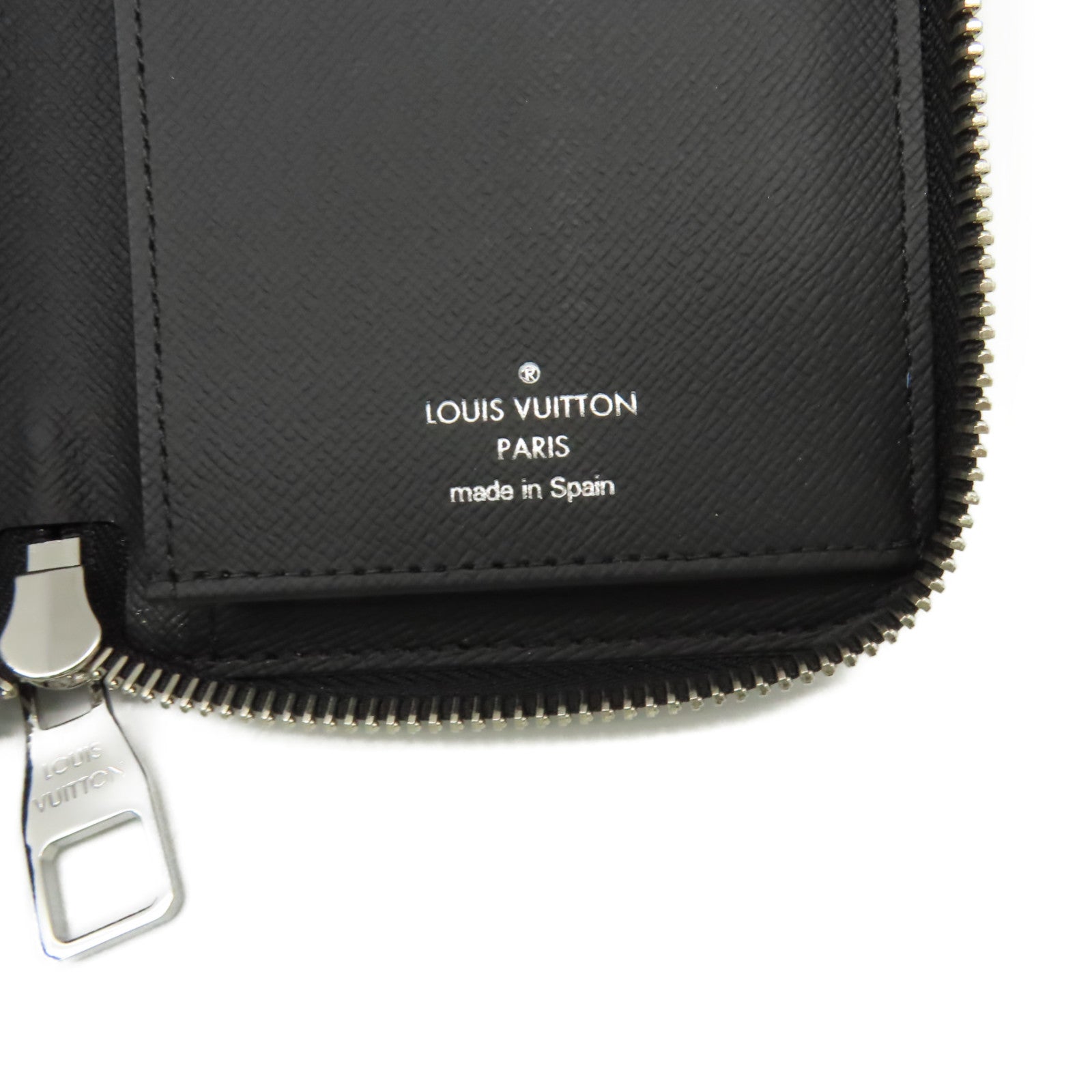 LOUIS VUITTON 【激減優惠】Damier Graphite Zippy Wallet Vertical金扣拉鏈長錢包黑色