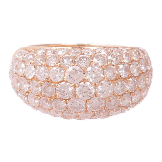 JEWELRY 18K玫瑰金Diamond Ring鑽石戒指US#6.75