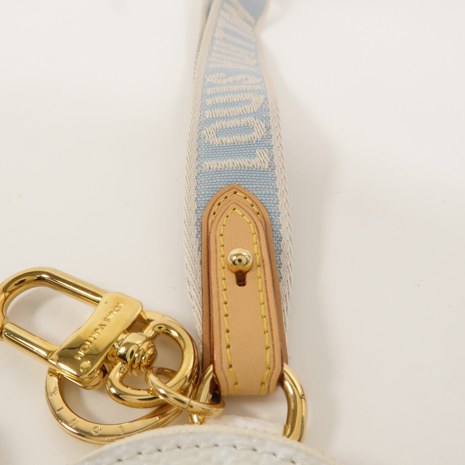 LOUIS VUITTON Monogram Giant By The Pool Lanyard Multi Pochette鎖匙包