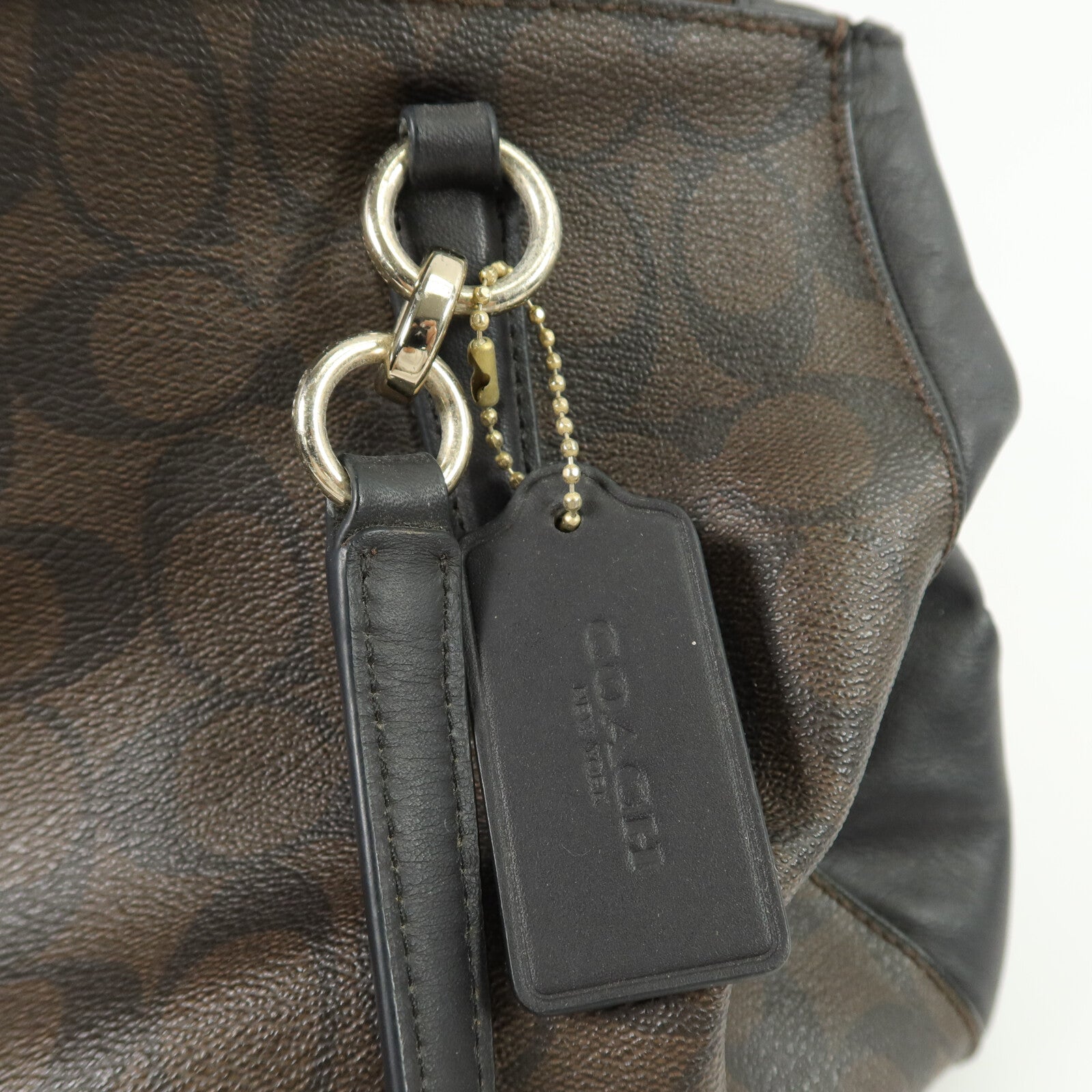 COACH 牛皮皮革Shoulder Bag手挽肩背兩用袋