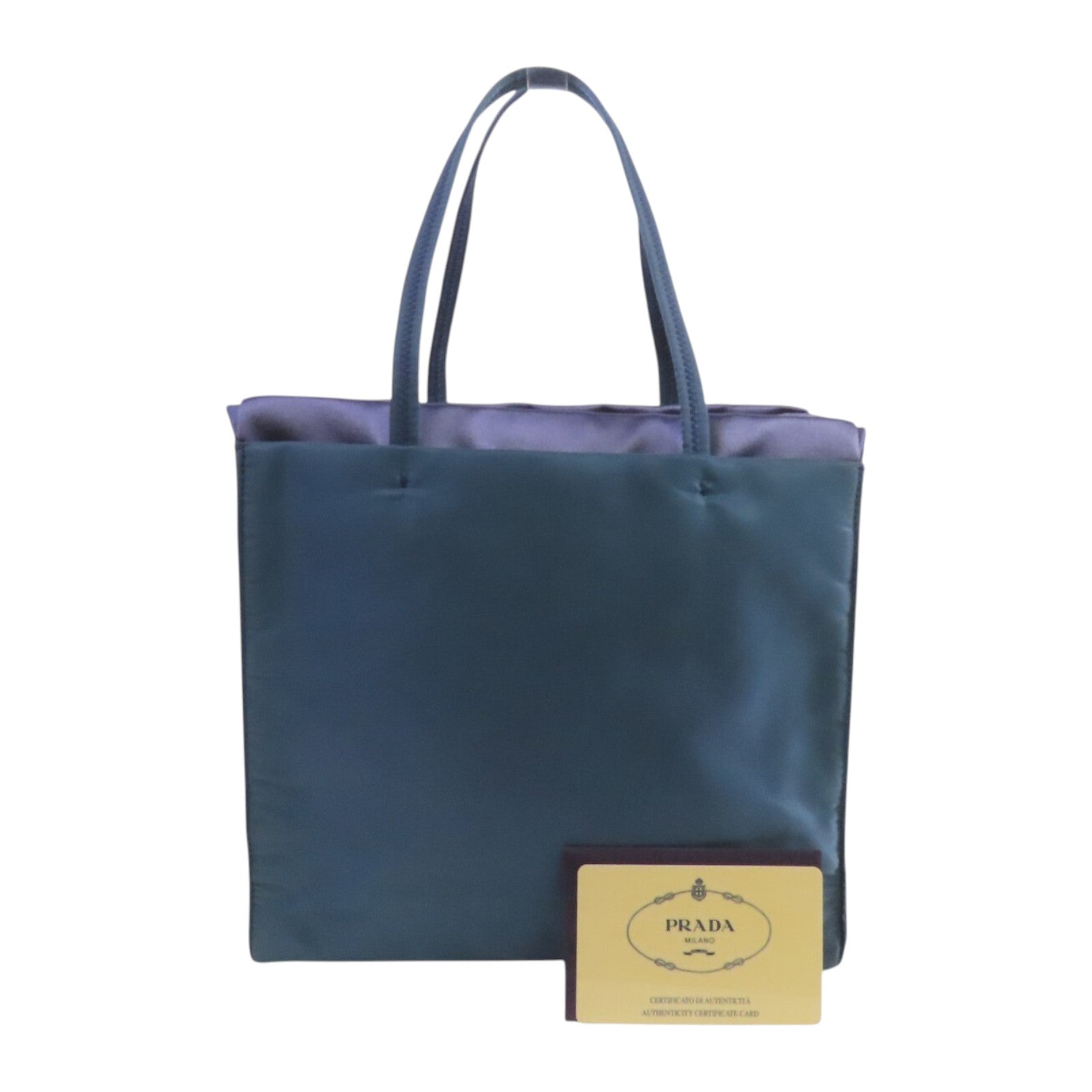 PRADA 尼龍/緞質Hand Bag手挽袋