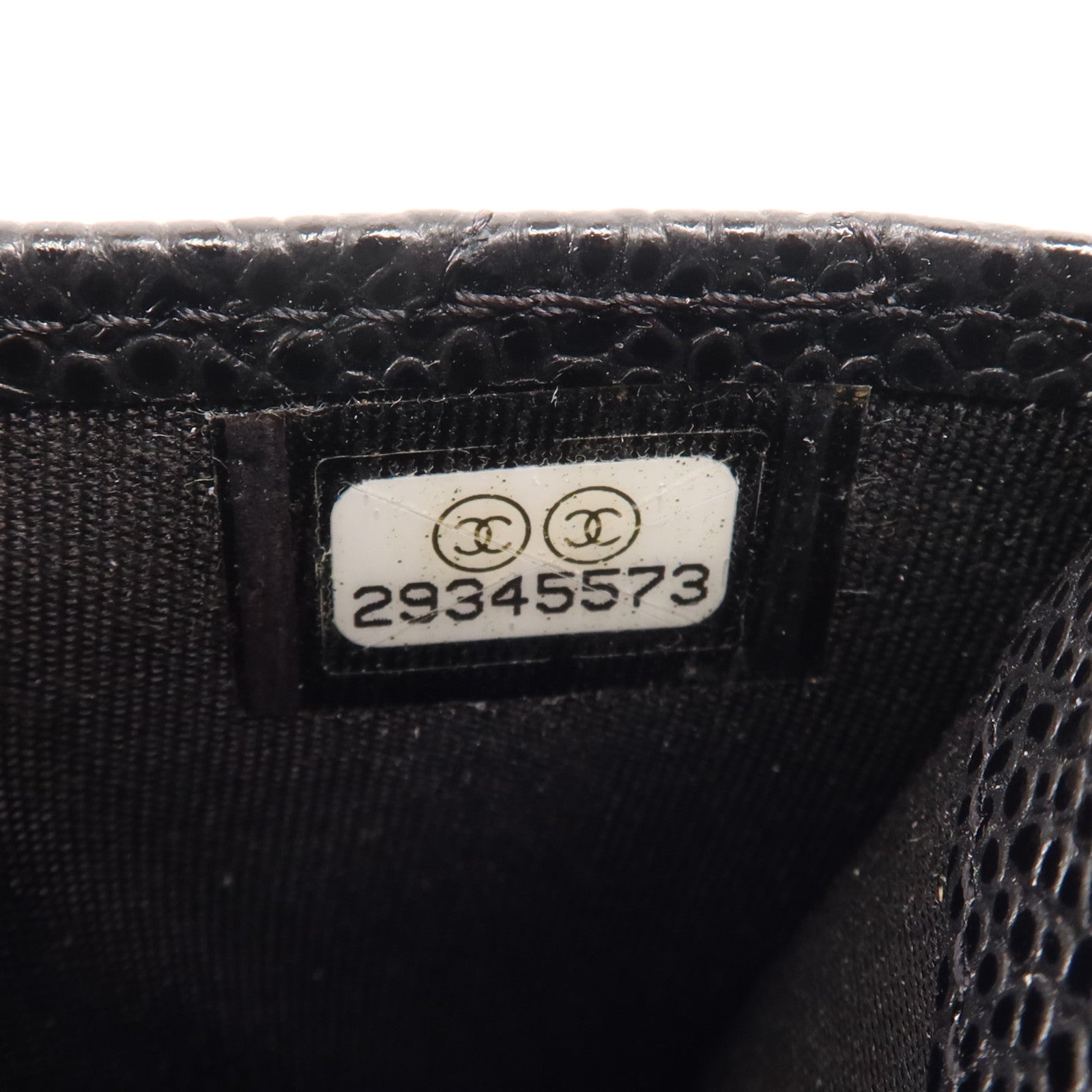 CHANEL 牛皮皮革Card Case金扣卡片套