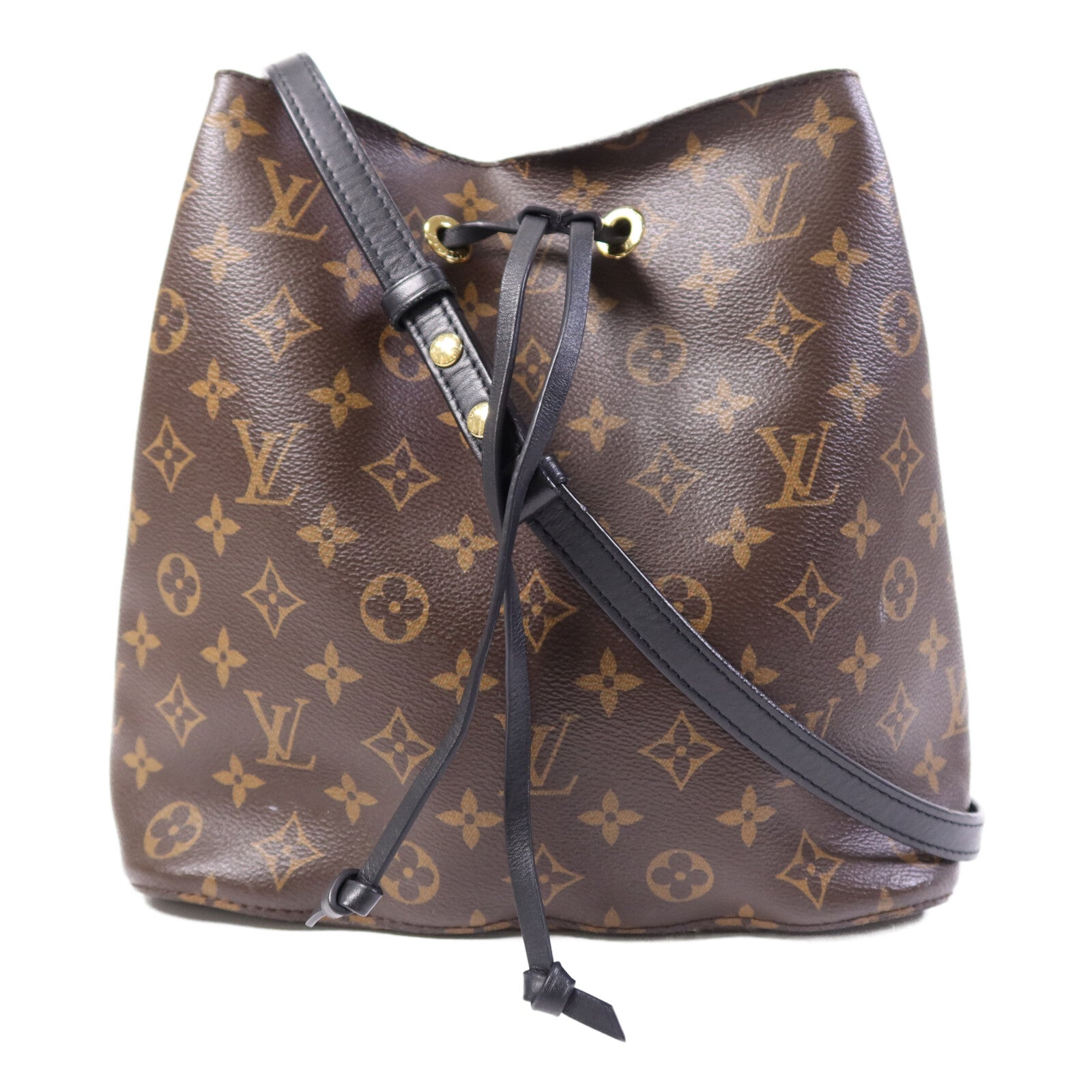 LOUIS VUITTON 【激減優惠】Monogram Neo Noe MM金扣肩背袋