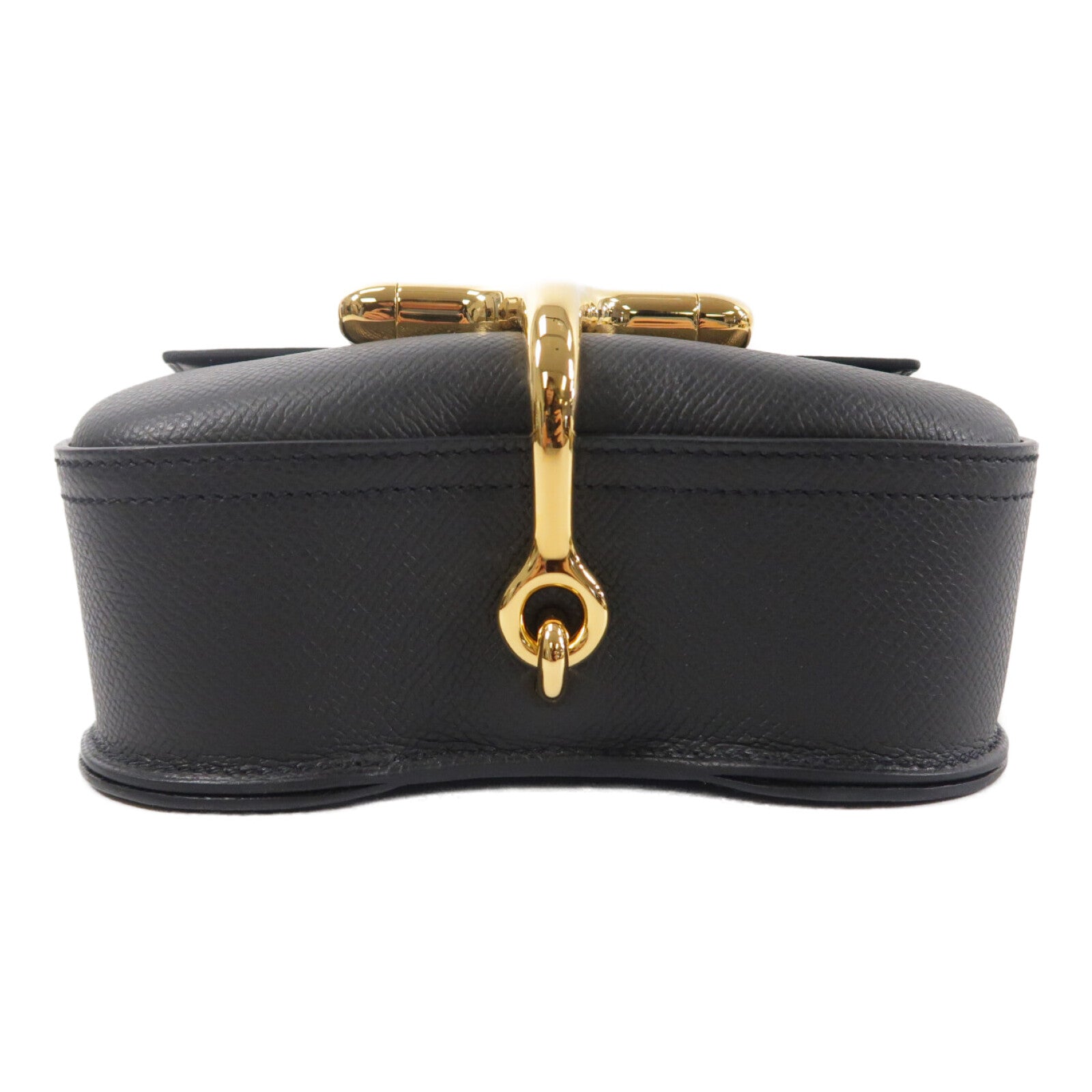 HERMES Epsom皮革Della Cavalleria Mini肩背袋Noir