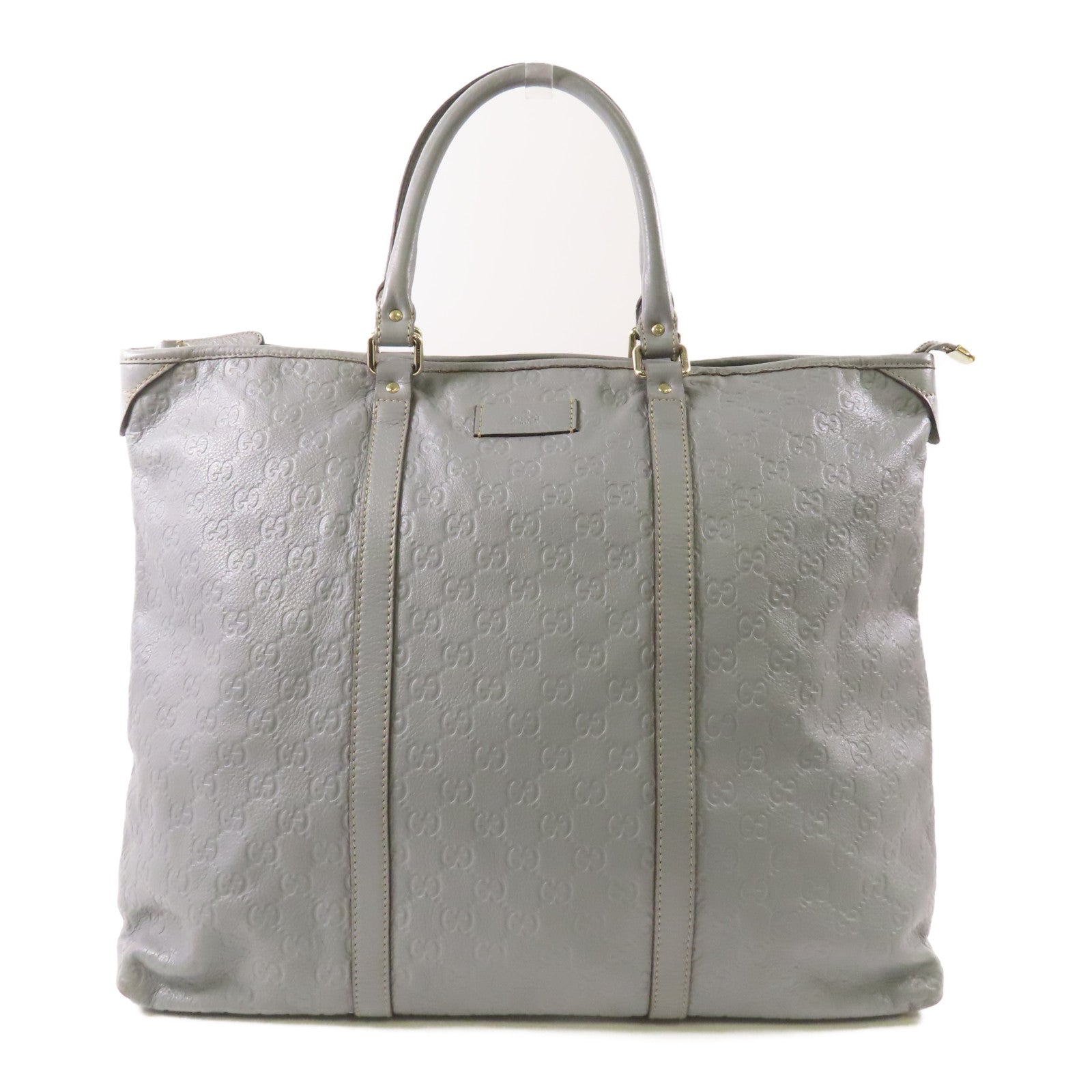 GUCCI 【激減優惠】牛皮皮革Tote Bag金扣手挽袋