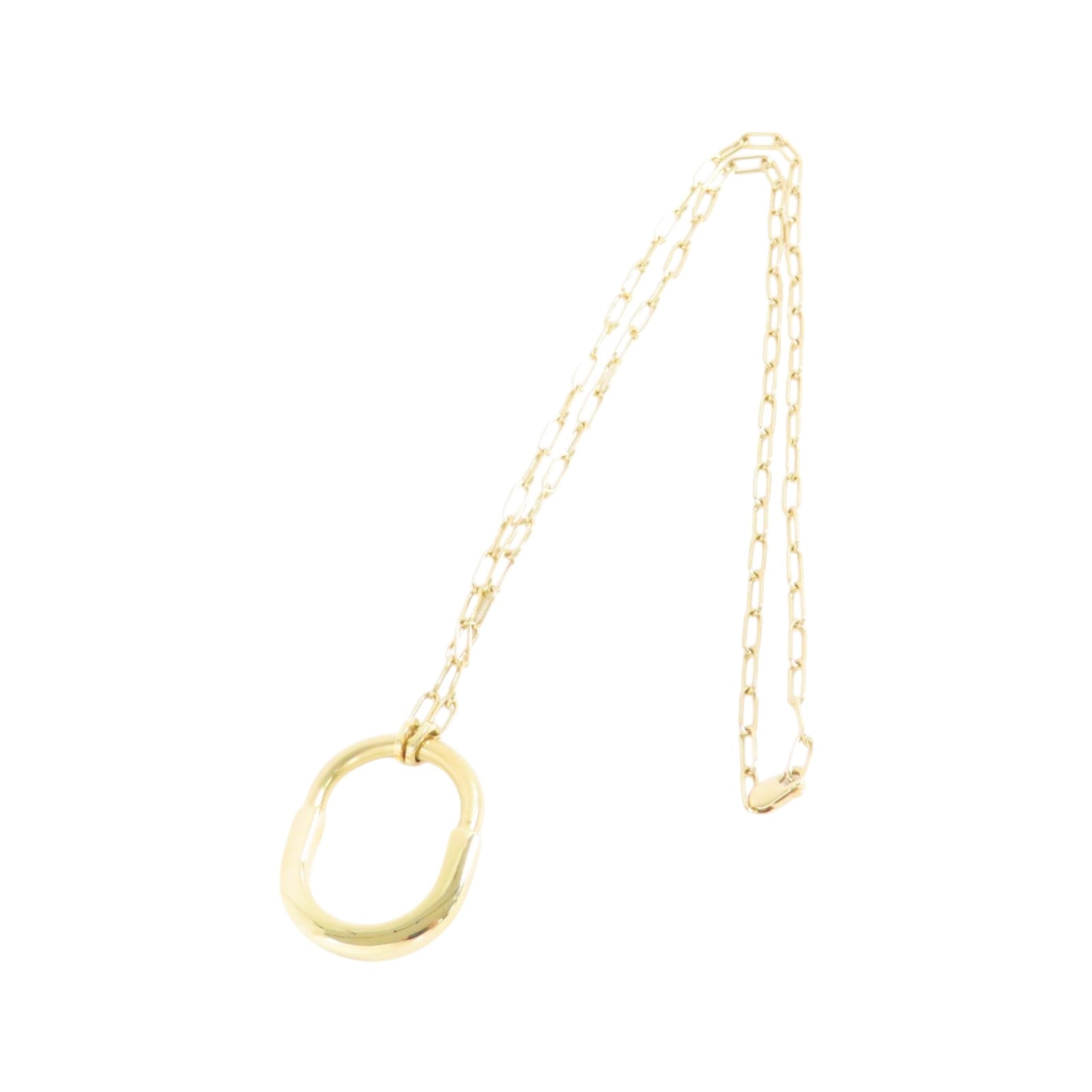 TIFFANY＆CO 18K黃金Lock Necklace項鏈