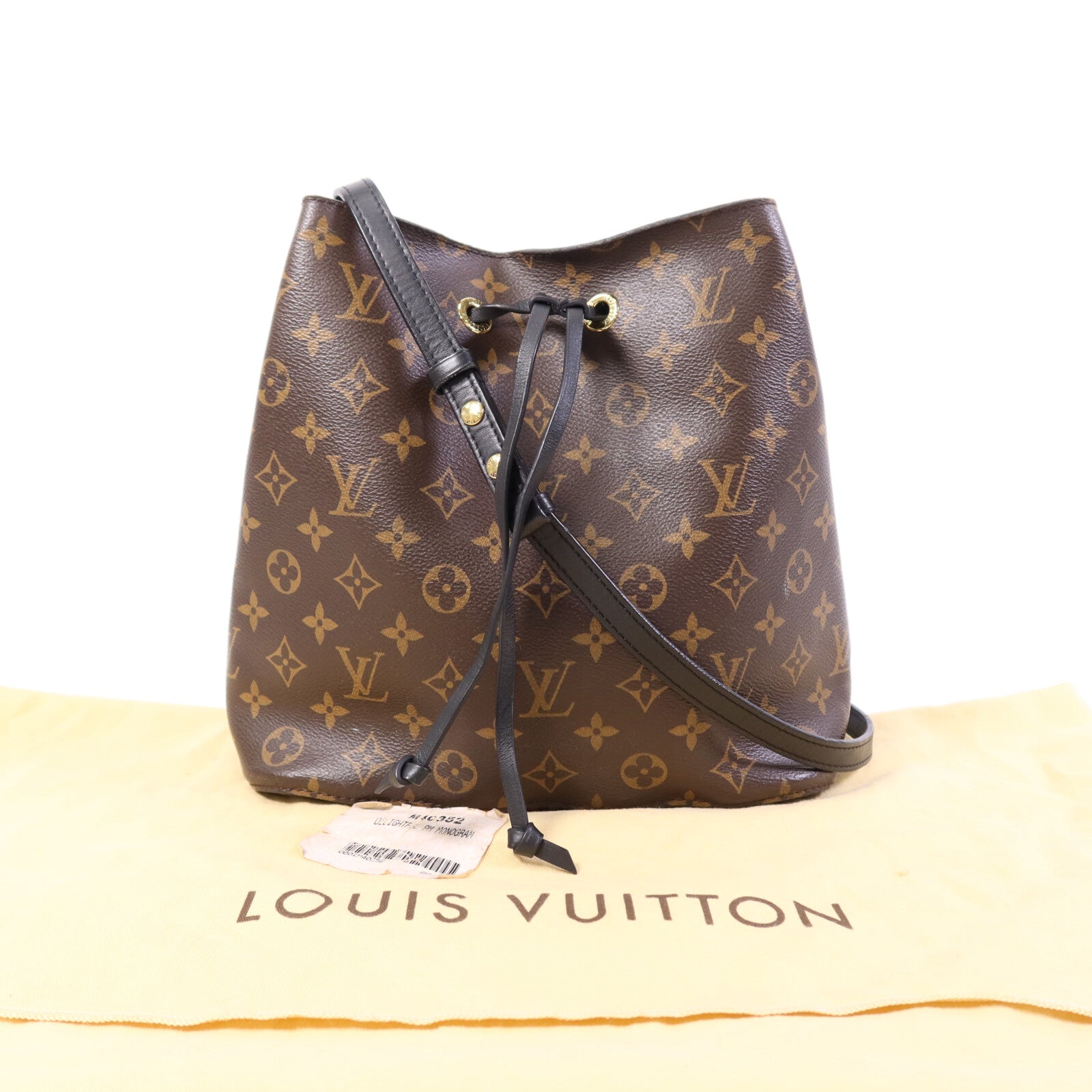 LOUIS VUITTON Monogram Neo Noe MM金扣肩背袋