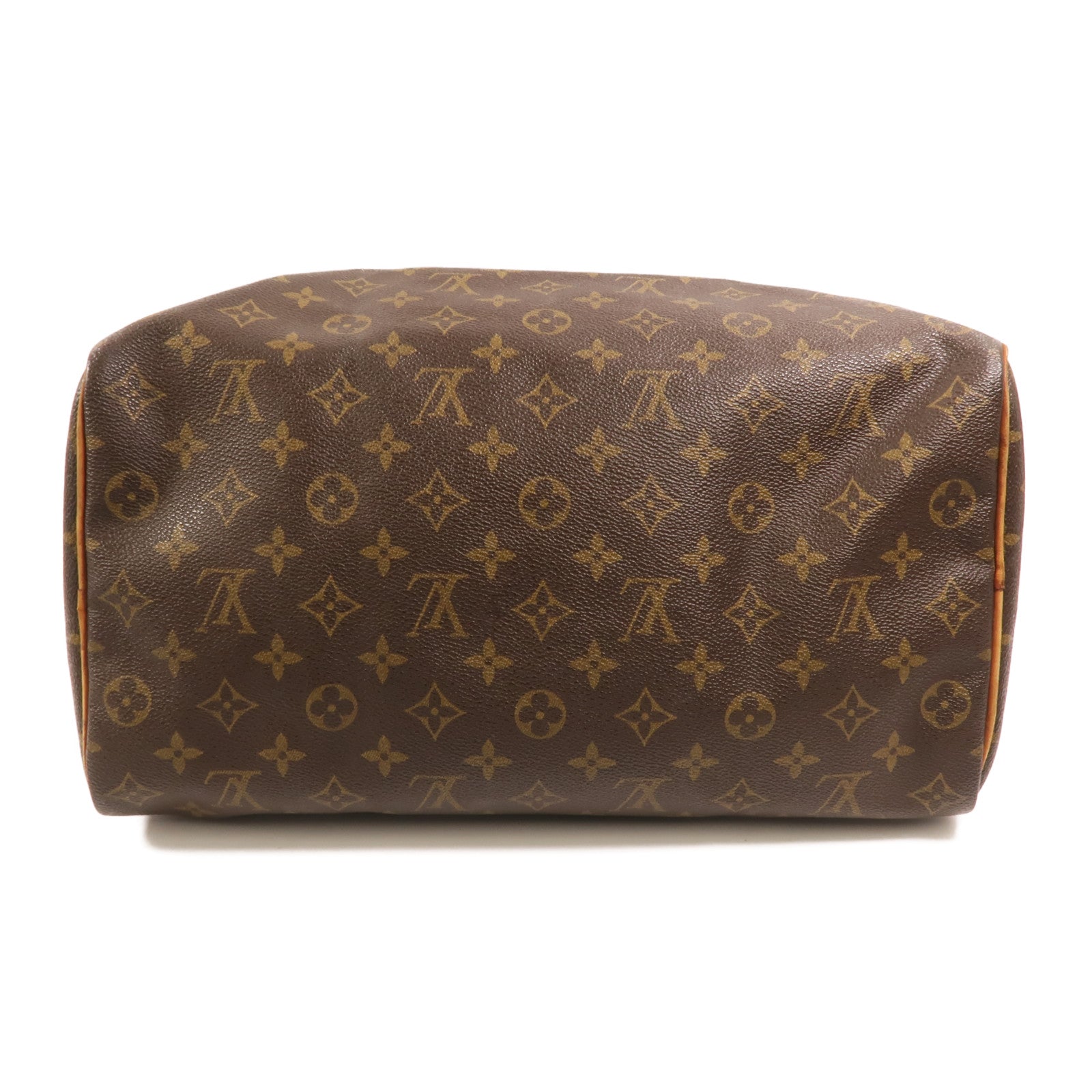 LOUIS VUITTON Monogram Speedy 35金扣手挽袋