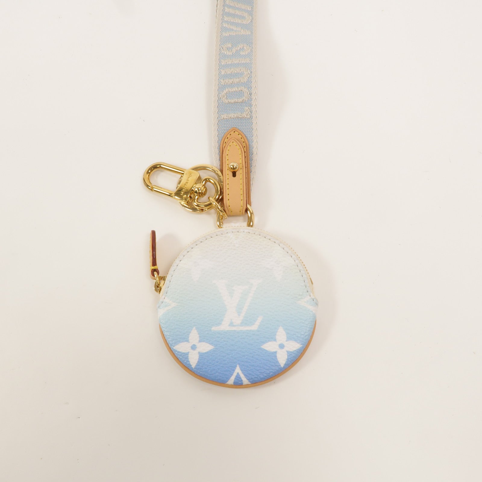 LOUIS VUITTON Monogram Giant By The Pool Lanyard Multi Pochette鎖匙包