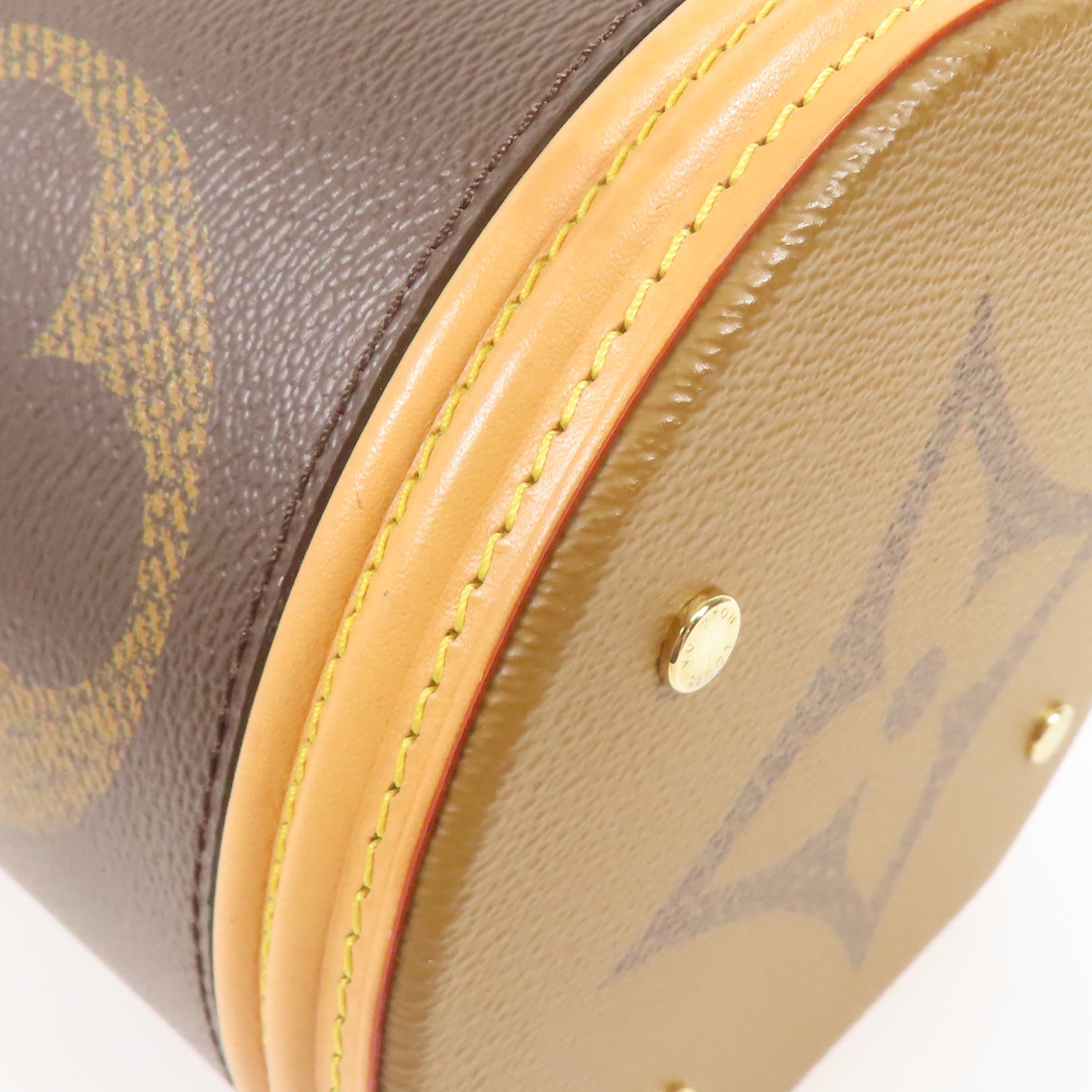 LOUIS VUITTON LV GHW Cannes 2way Shoulder Bag M44603 Monogram Giant Brown