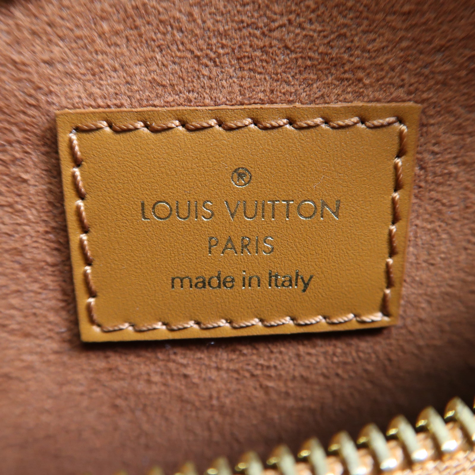 LOUIS VUITTON Monogram Empreinte Side Trunk金扣手挽肩背兩用袋