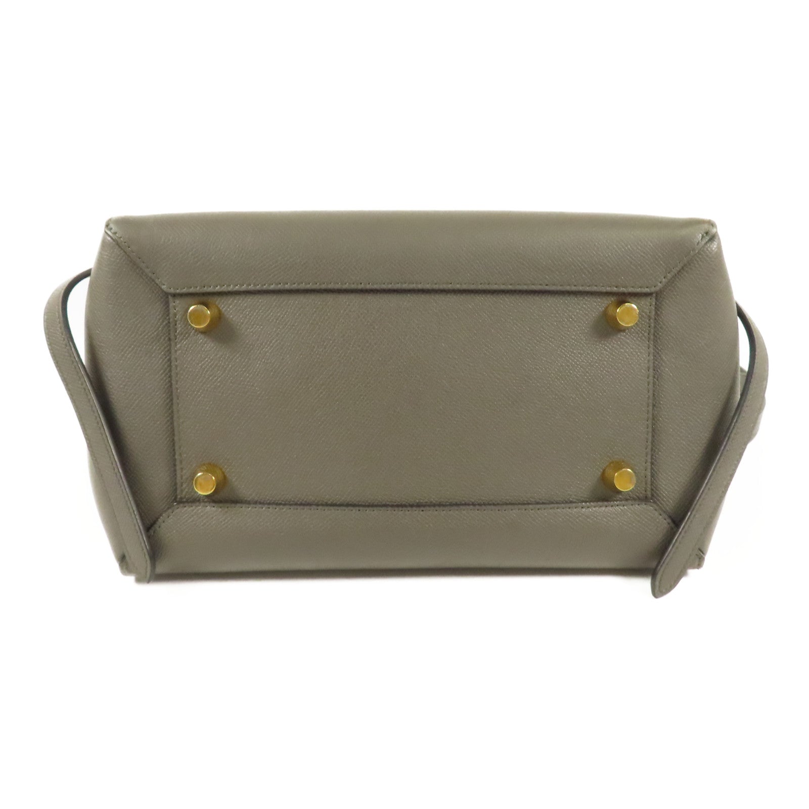 CELINE 牛皮皮革Mini Belt Bag金扣手挽肩背兩用袋